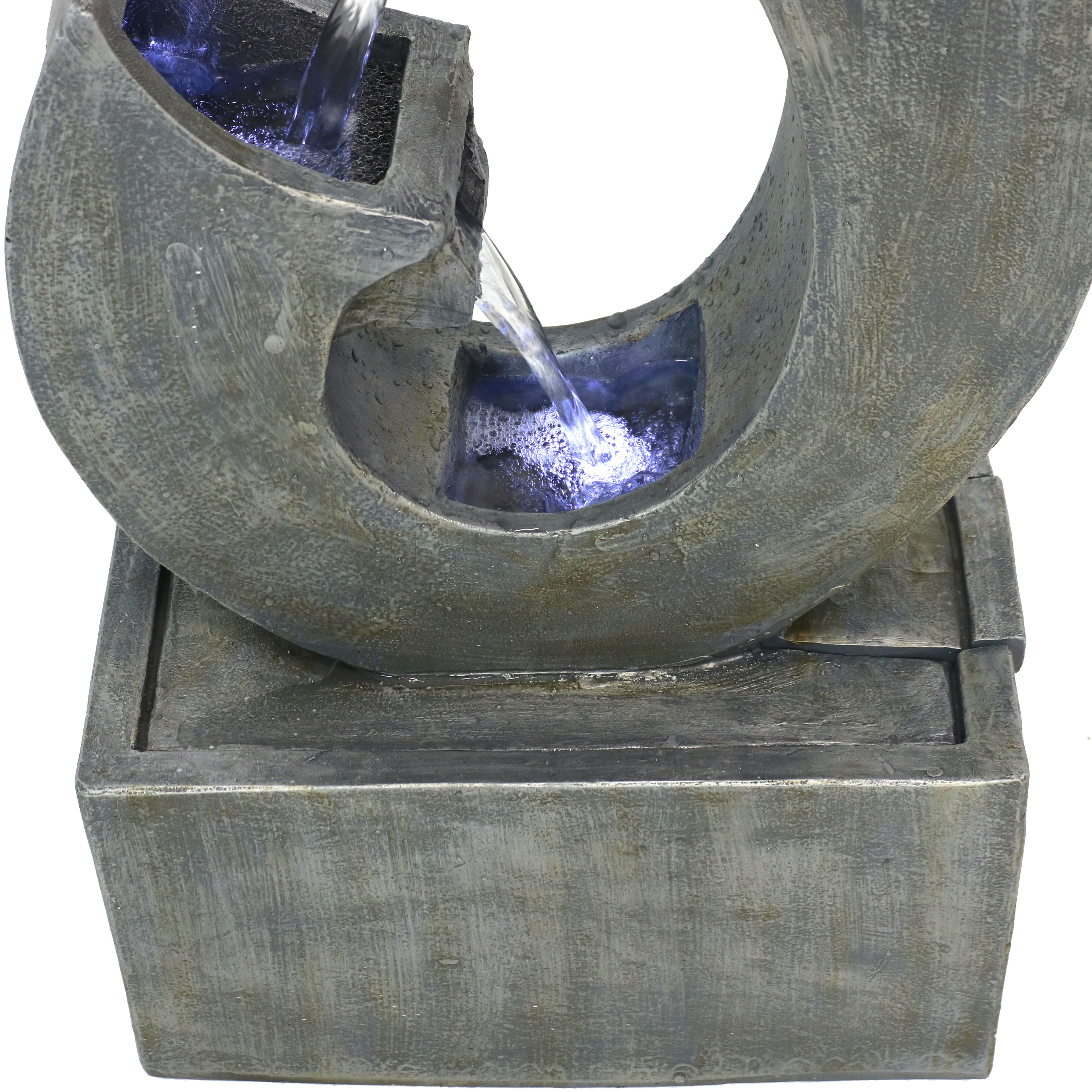 Sunnydaze Decor 30-in H Resin Fountain Statue Outdoor Fountain at Lowes.com