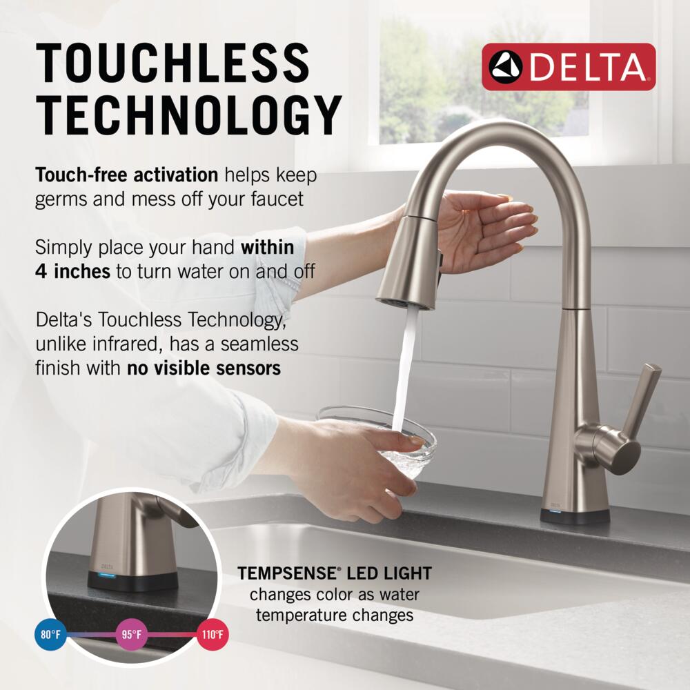 Delta 19802TLZ-SP-DST Kitchen-Faucets - View #2