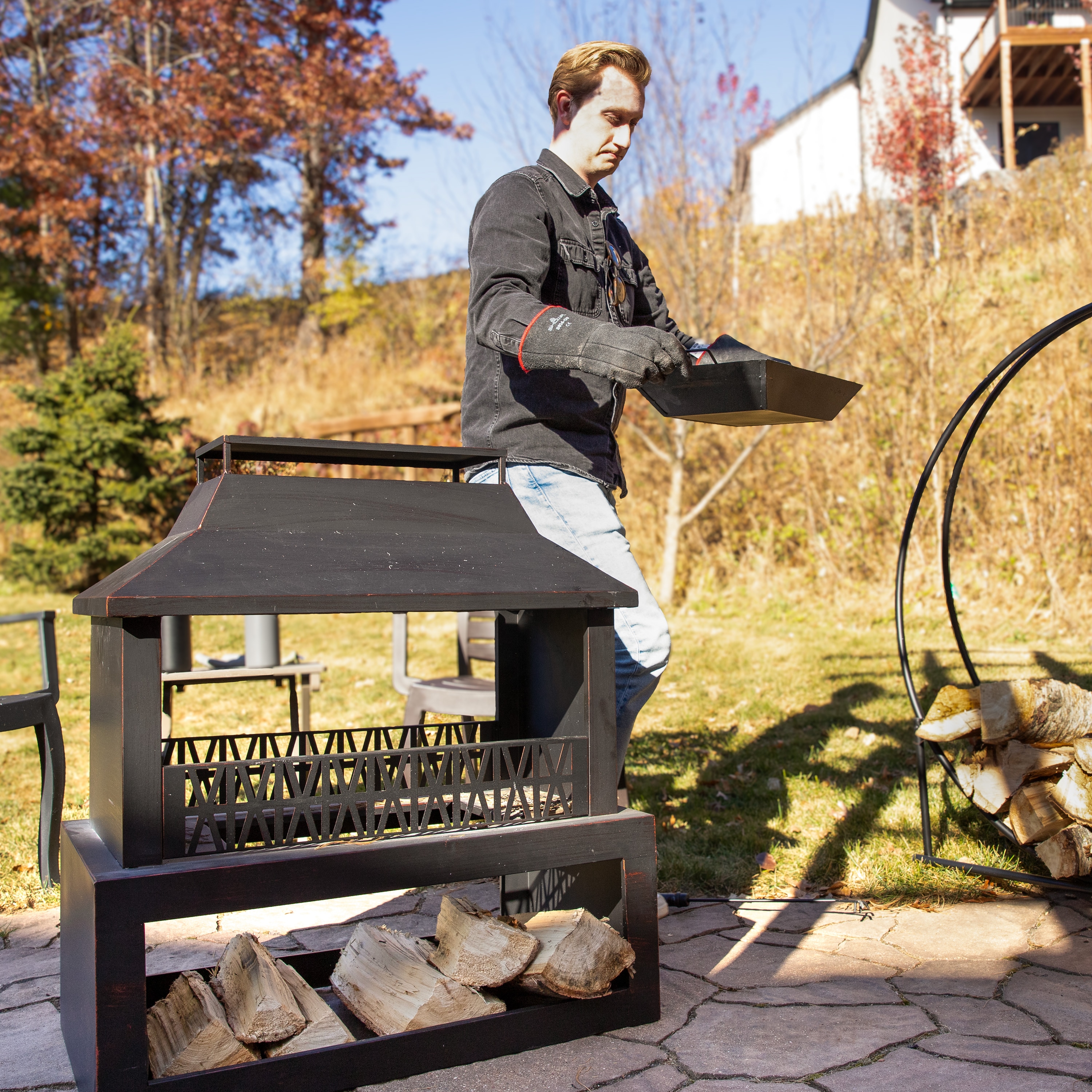 Sunnydaze Decor FSN-748 Outdoor-Woodburning-Firepits - View #15