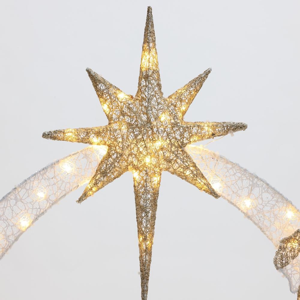 LuxenHome WHHD2076 Outdoor-Christmas-Decor - View #2