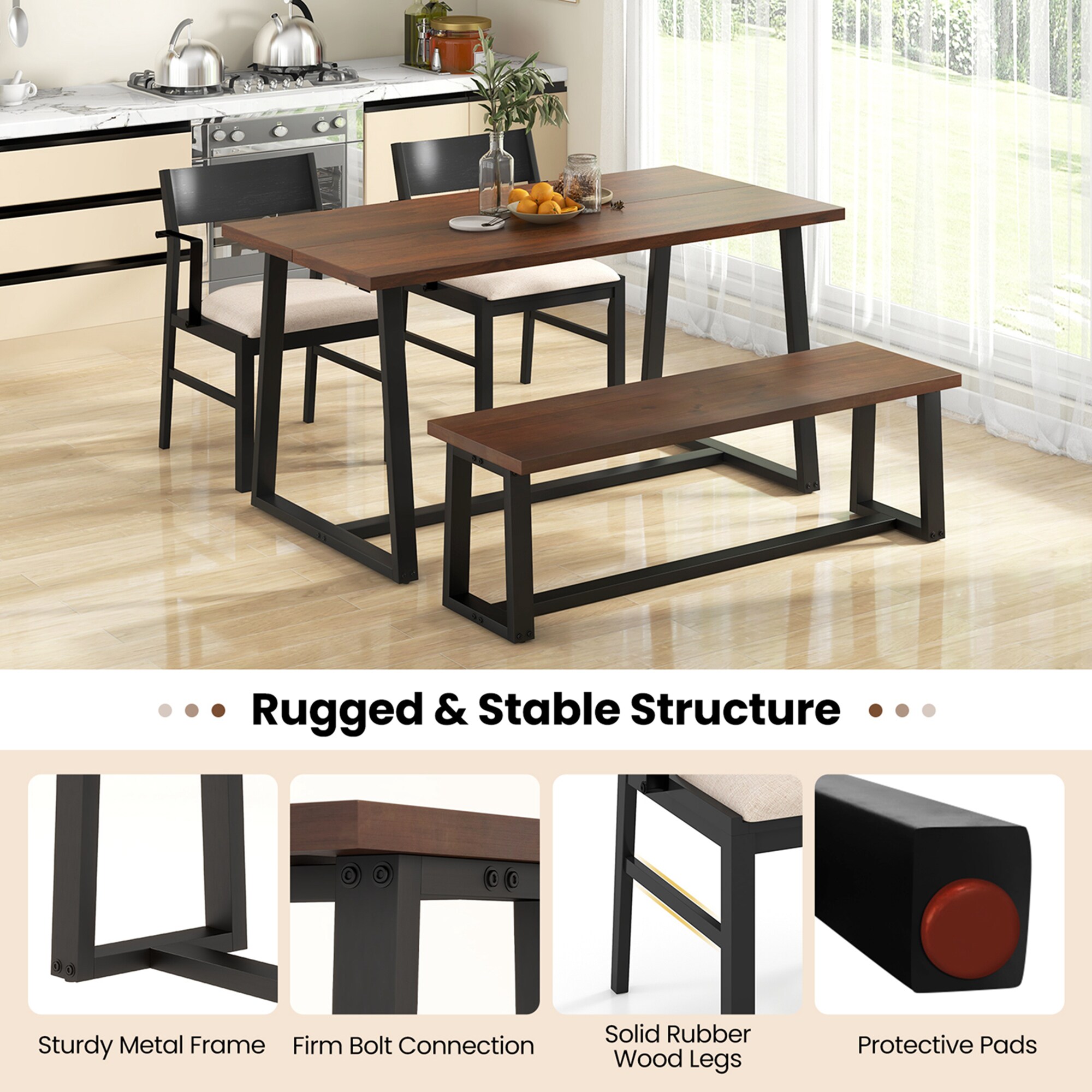 Costway HCST01531 Patio-Dining-Sets - View #5