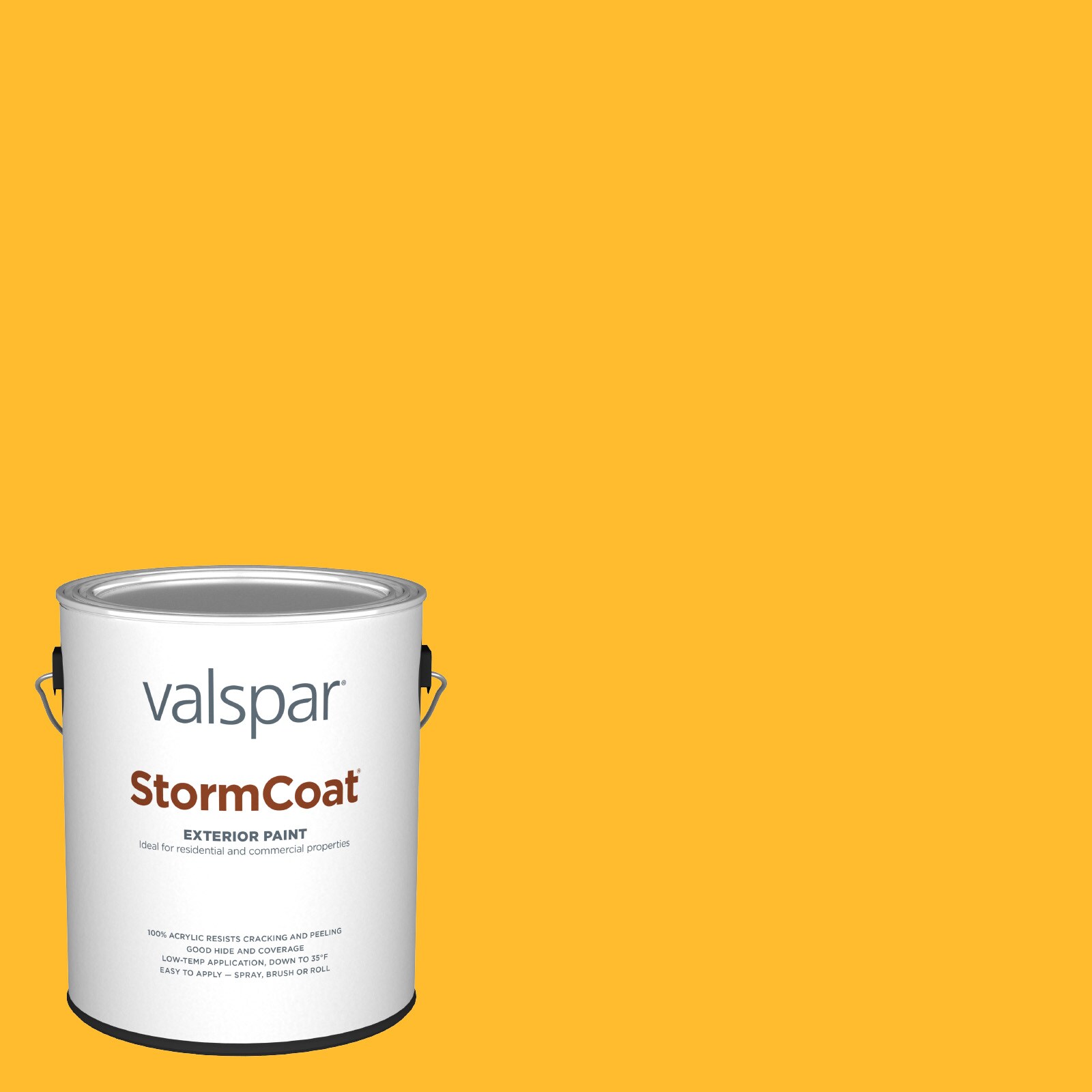 Valspar 3010-2-147497 Storm Coat Semi-gloss Sunspark 3010-2 Latex Exterior ( 1-gallon )