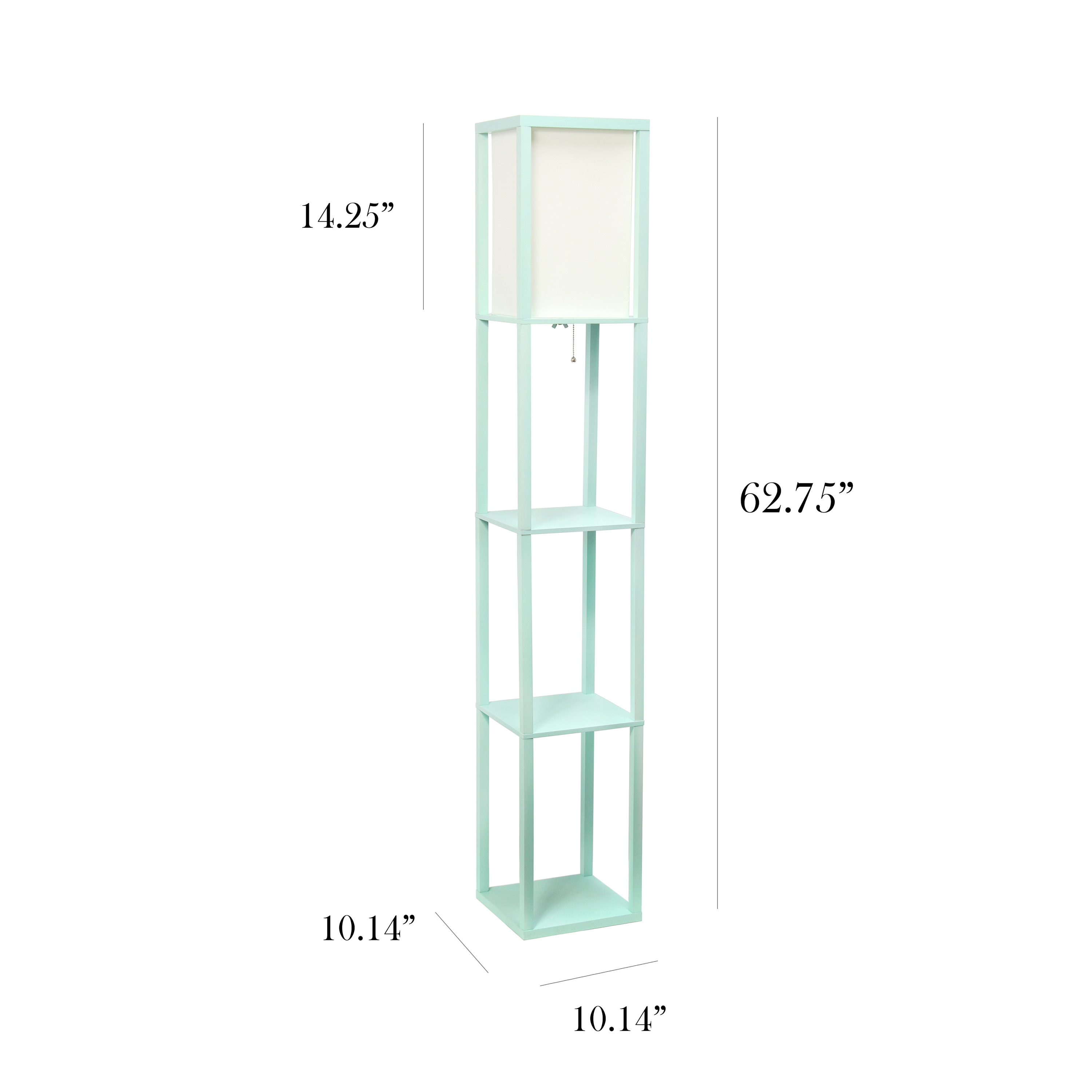 Simple Designs LF1014-AQU floorlamps - View #3