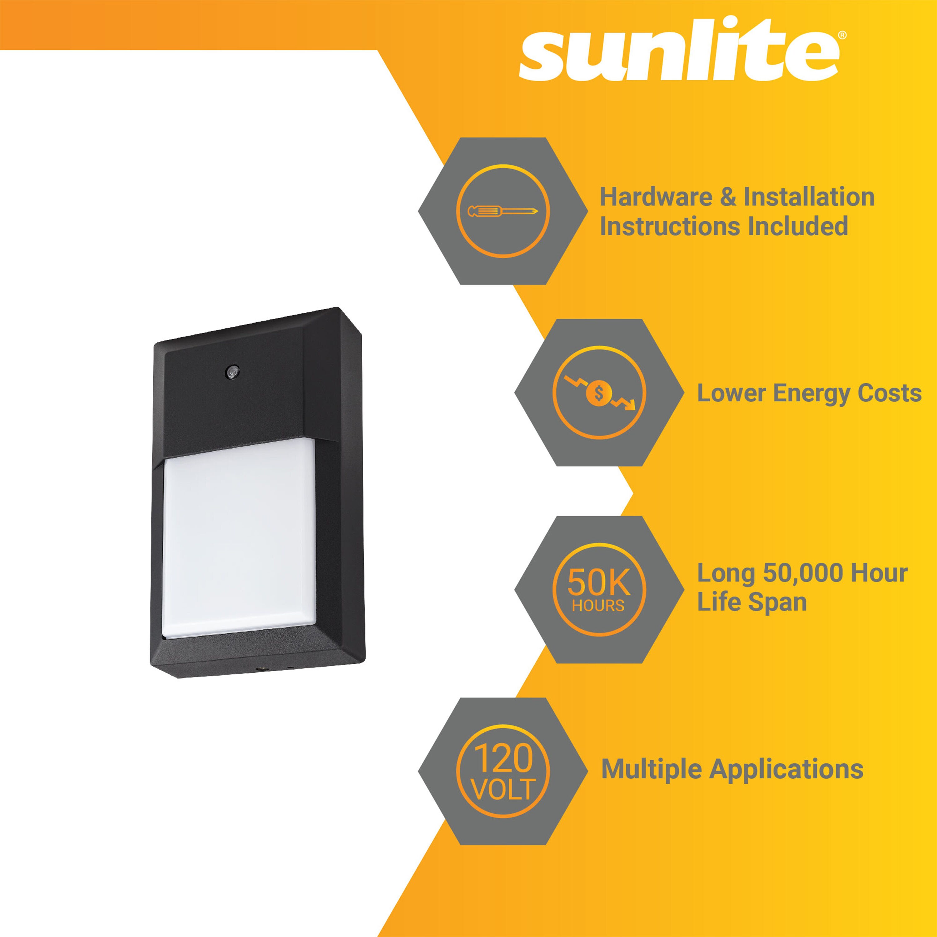 Sunlite LW07239 Outdoor-Wall-Lighting - View #3