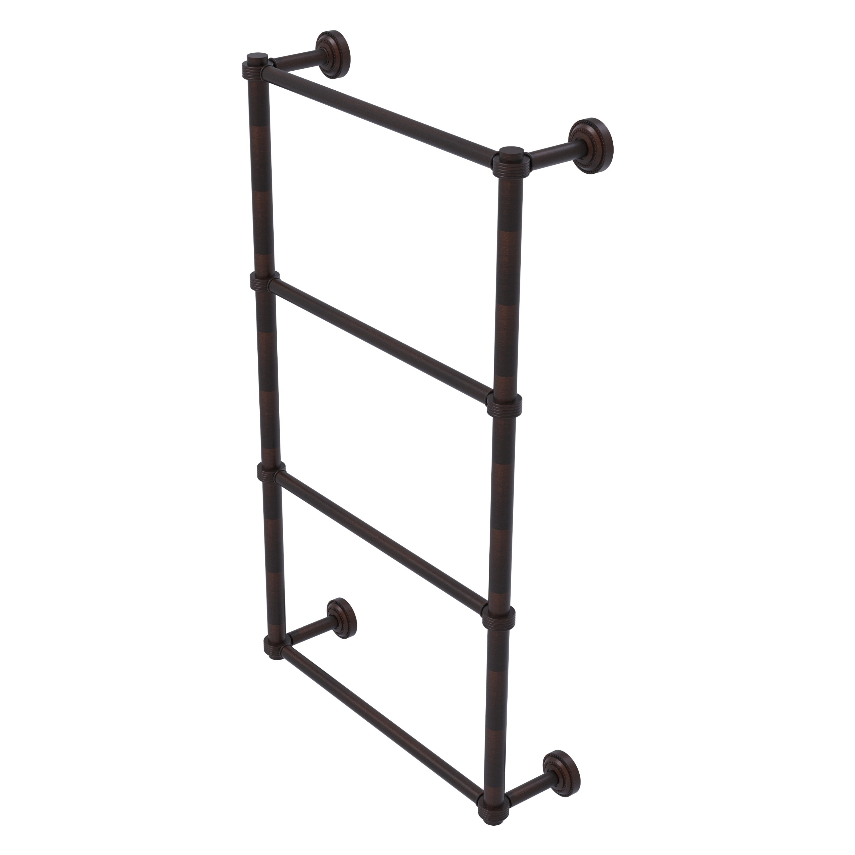 Allied Brass DT-28G-36-VB Dottingham 36-in double Venetian Bronze Wall mount 4-tier Towel Bar