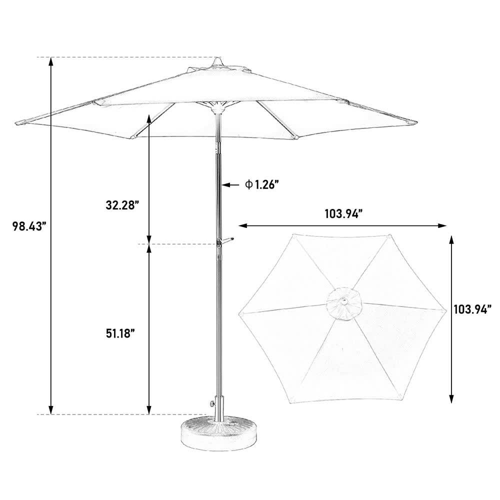 JUJABU ZJOUTUMBRE-6 Umbrellas-2 - View #4
