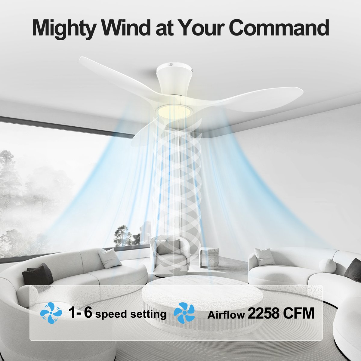 TALOYA TLY42-WE-3X-C3 Ceiling-Fans - View #5