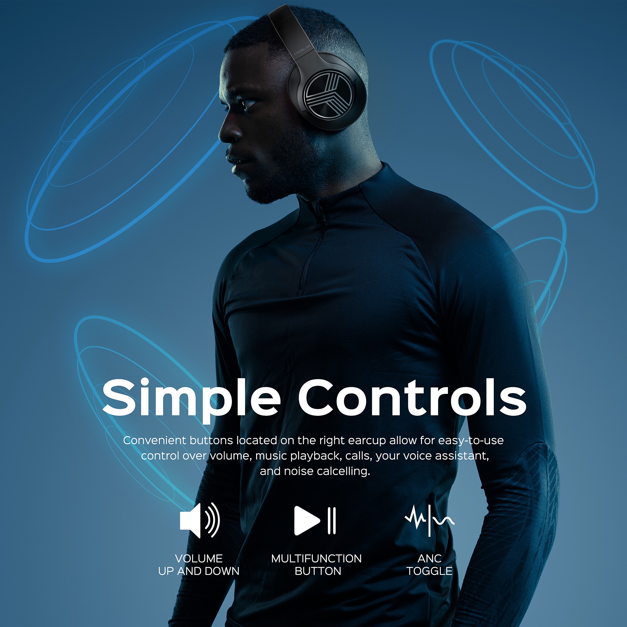 TREBLAB Z2 headphones - View #6