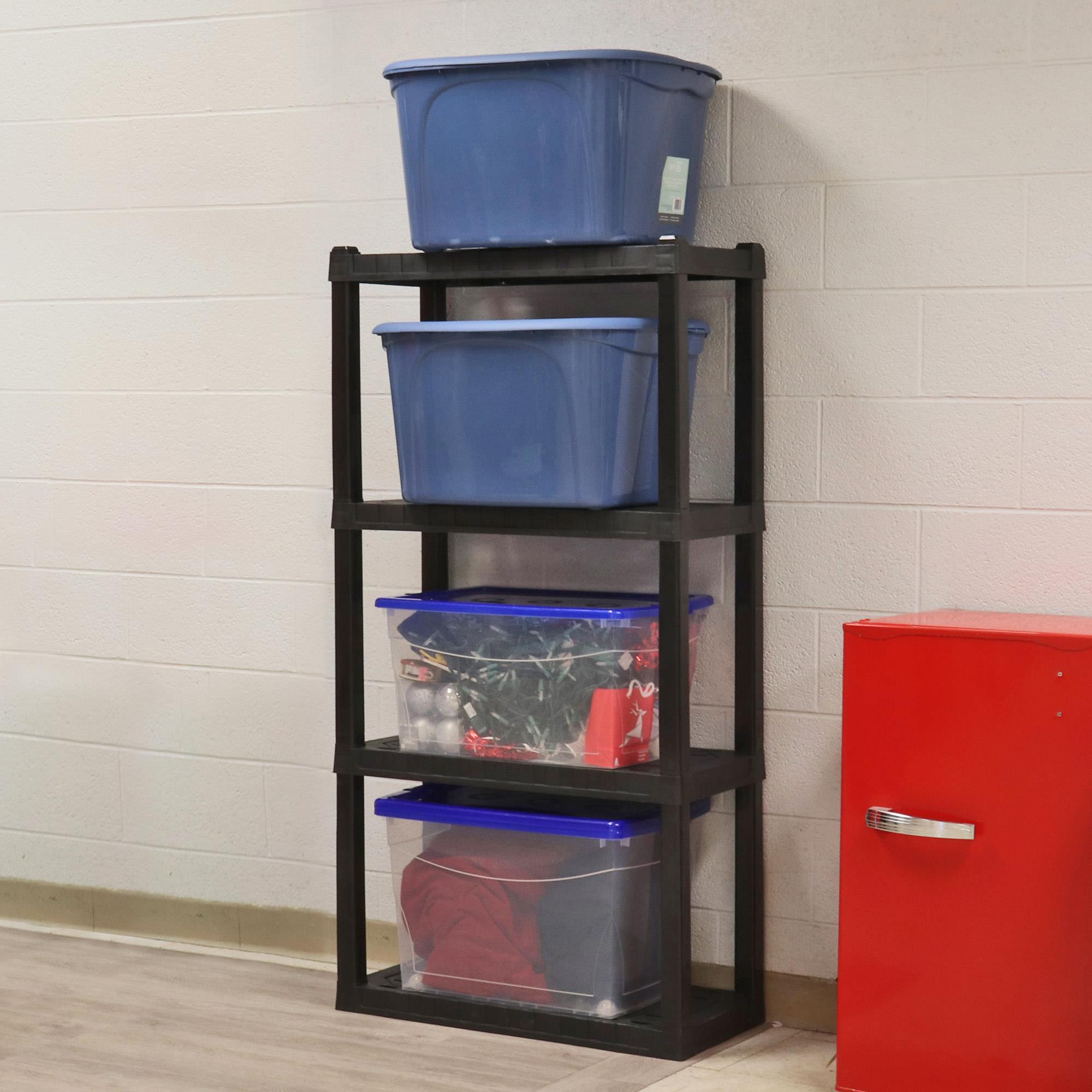 Oskar OK4S3014B Free-Standing-Shelving - View #3