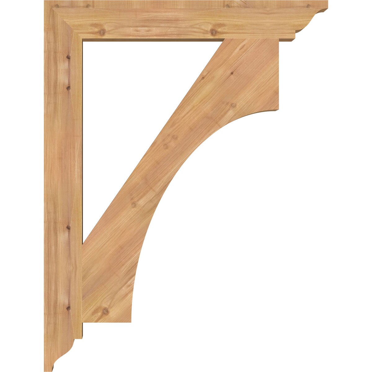 Ekena Millwork BKT04X26X34WTL01SWR Exterior-Brackets-Braces - View #3