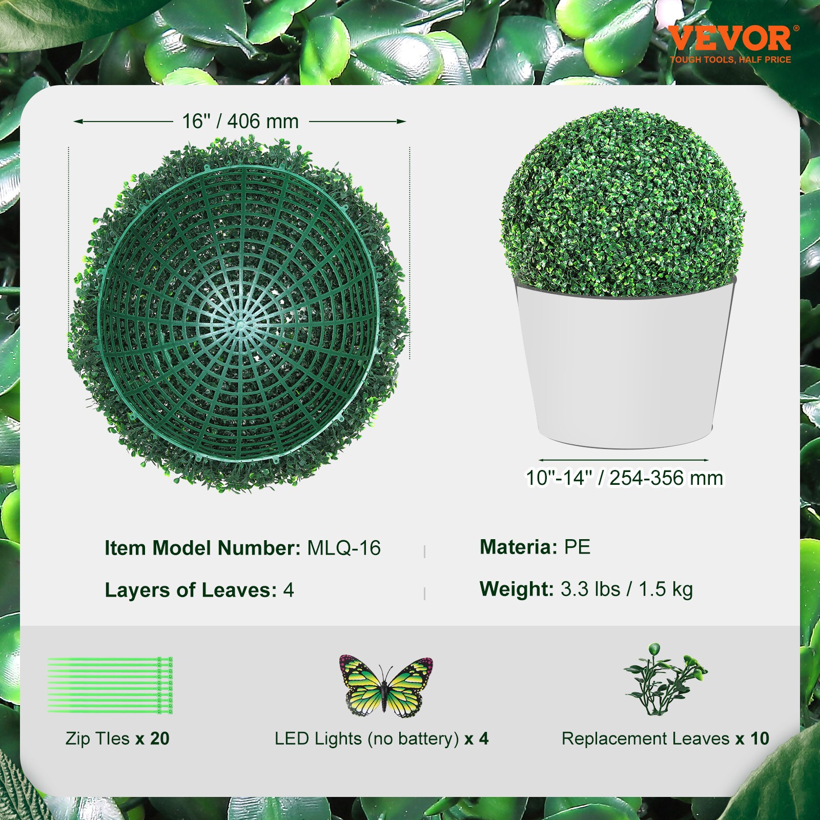 Poinic VVGP454646 Artificial-Plants-Trees - View #7