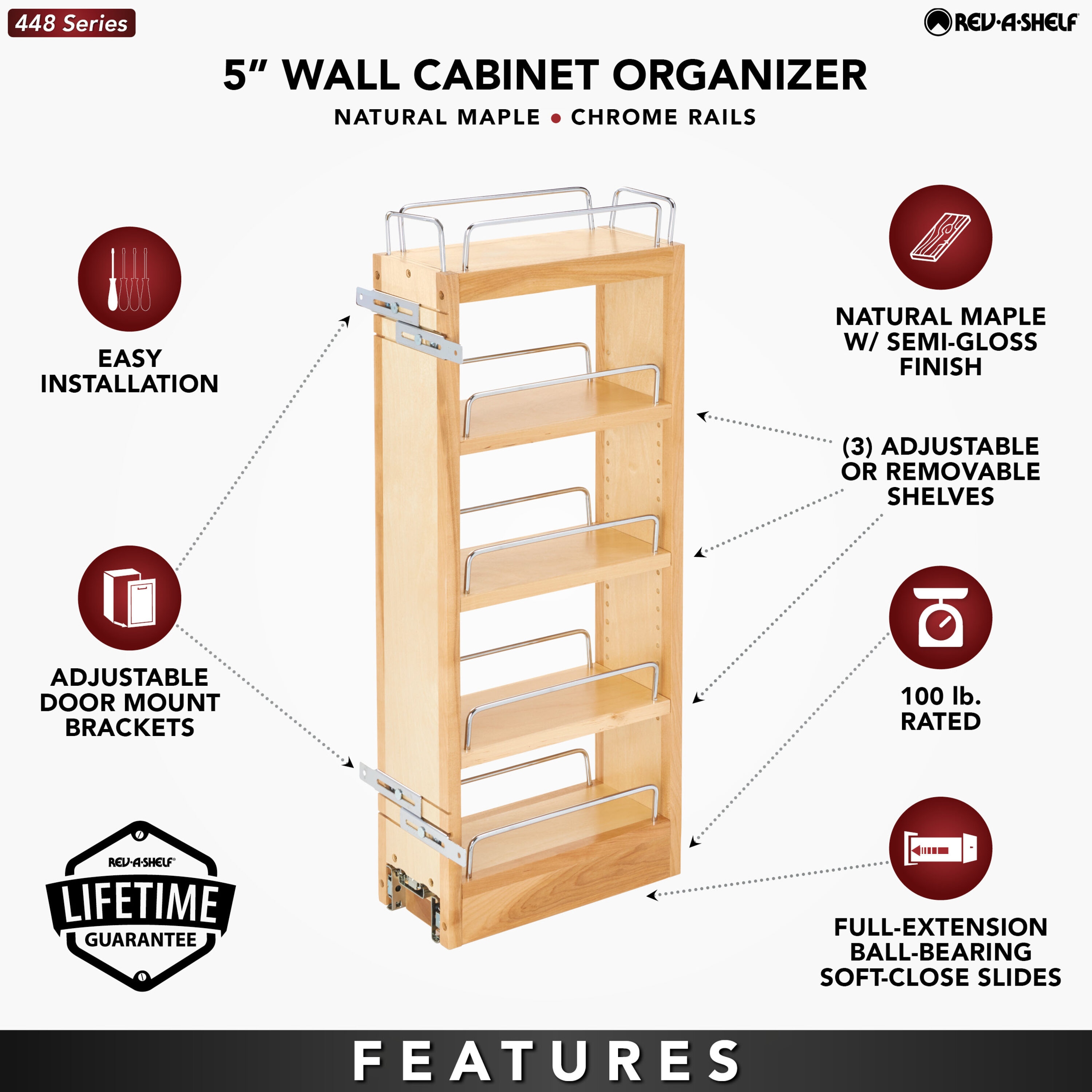 Rev-A-Shelf 152831 Pull-Out-Cabinet-Baskets - View #4