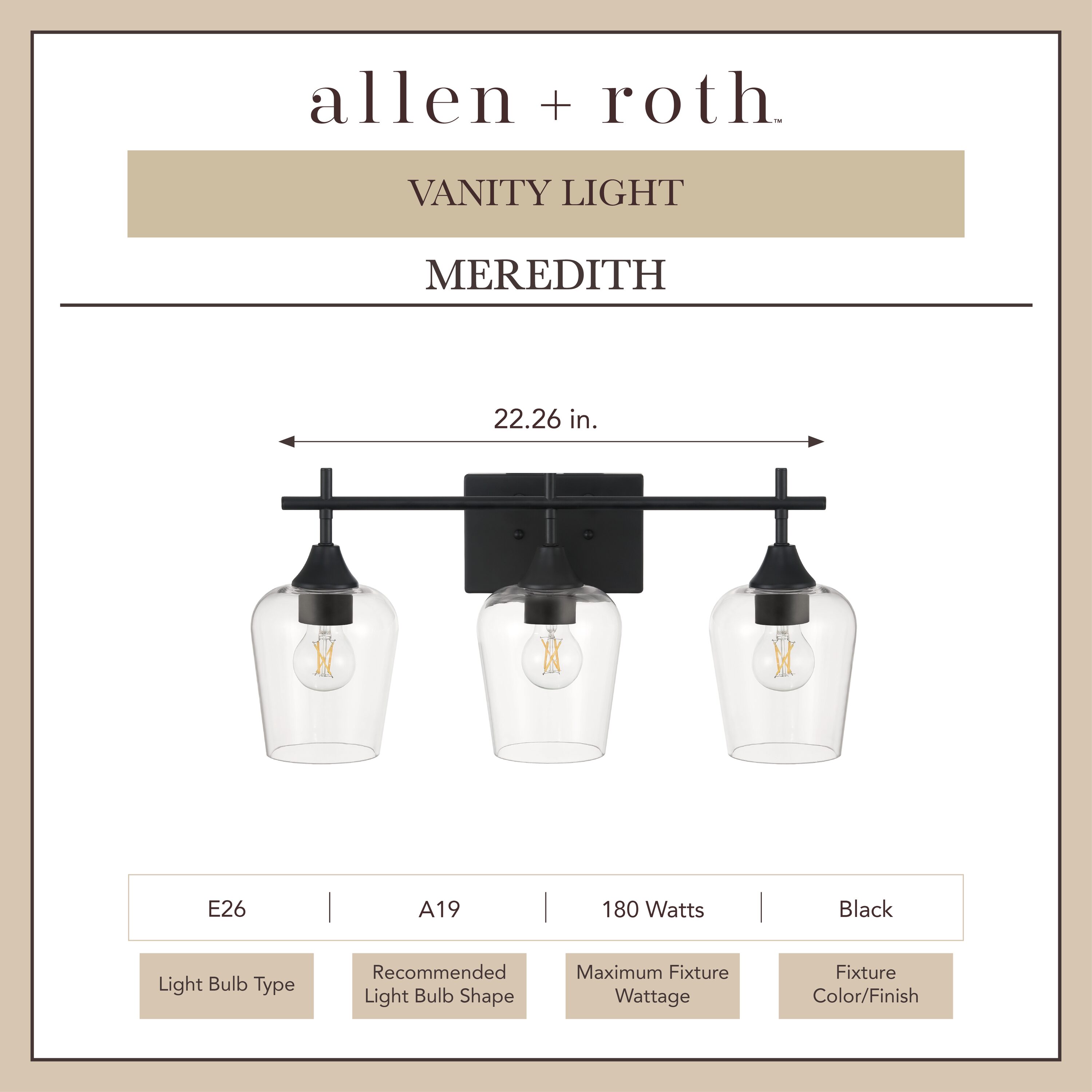 allen + roth VB24-3BK b089995 - View #3