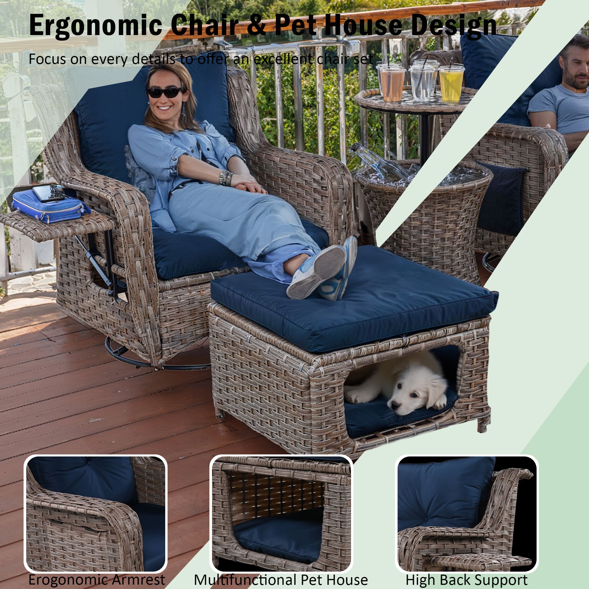 ModernLuxe L-SK000006AAC Patio-Conversation-Sets - View #3