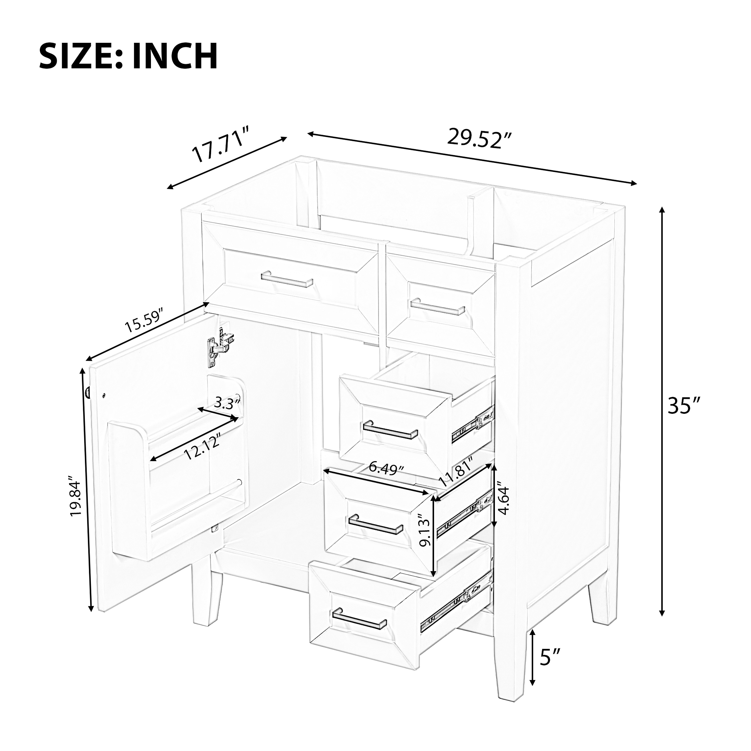 CASAINC CA-NY609AAD vanities - View #4