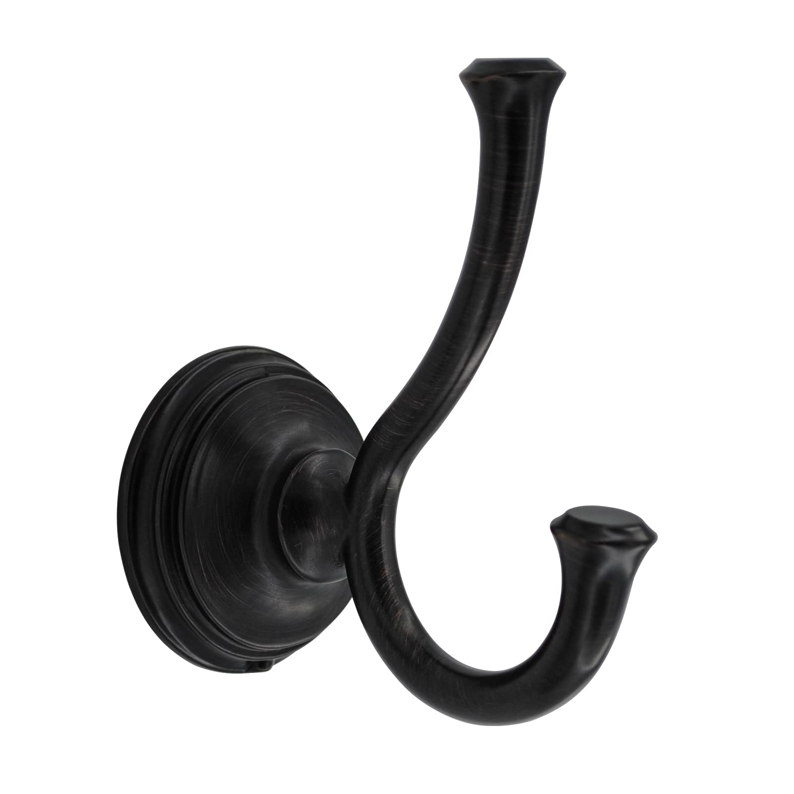 Aoibox  Replacement Single Robe Hook Venetian Bronze Zinc Construction Coordinates with Bath Collection Includes Mounting Hardware and Template