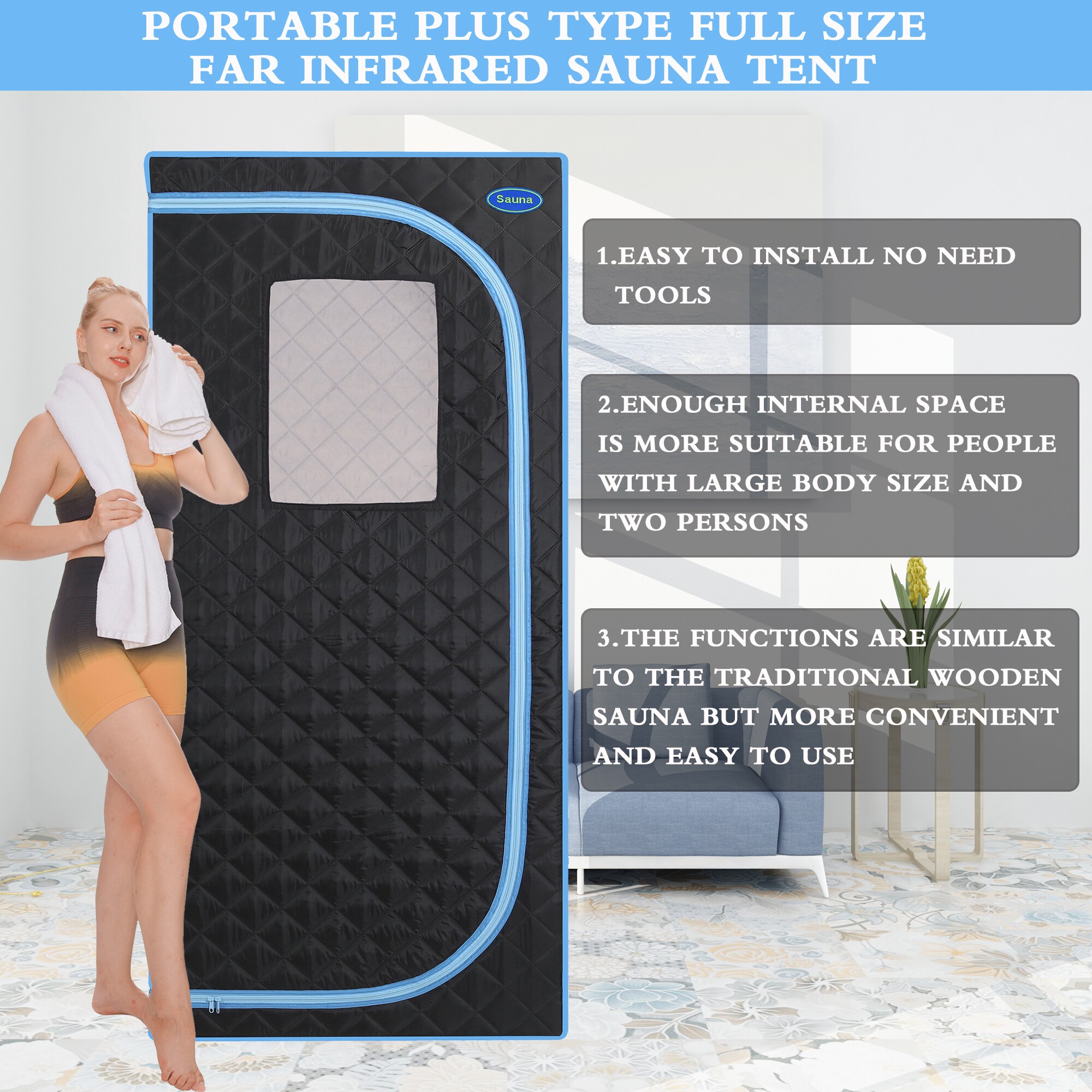Huluwat P1-78251812 Indoor-Saunas - Thumbnail View #2