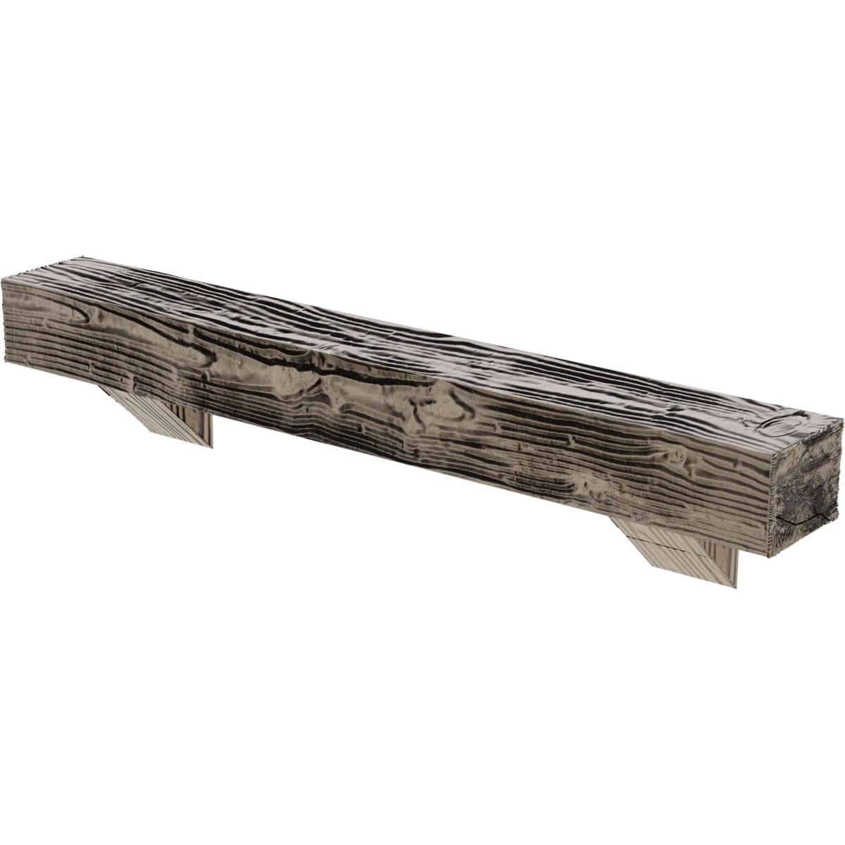 Ekena Millwork MANUSD08X10X36BKBP Mantel-Shelves - View #3