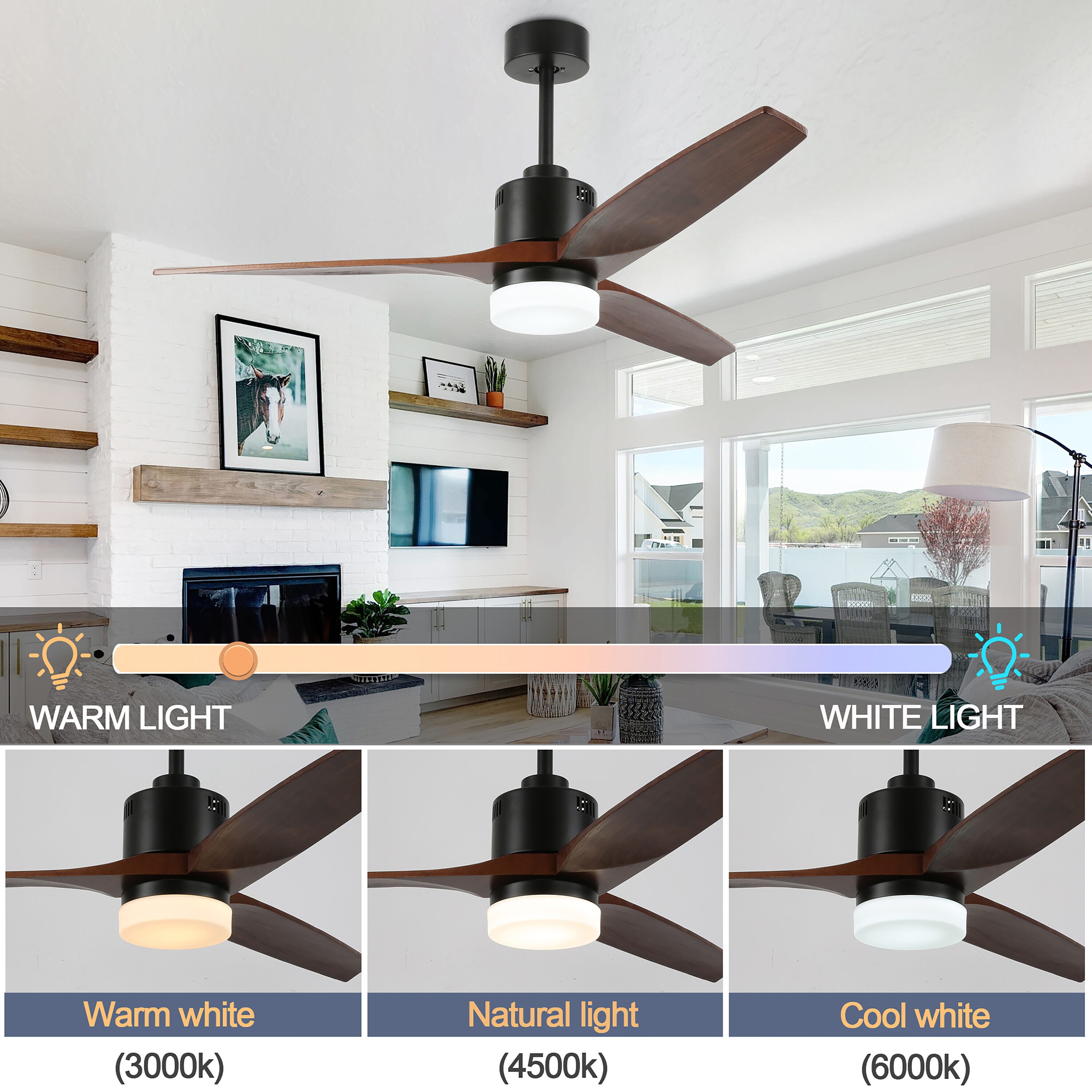 Oaks Decor DC5208 Ceiling-Fans - View #3