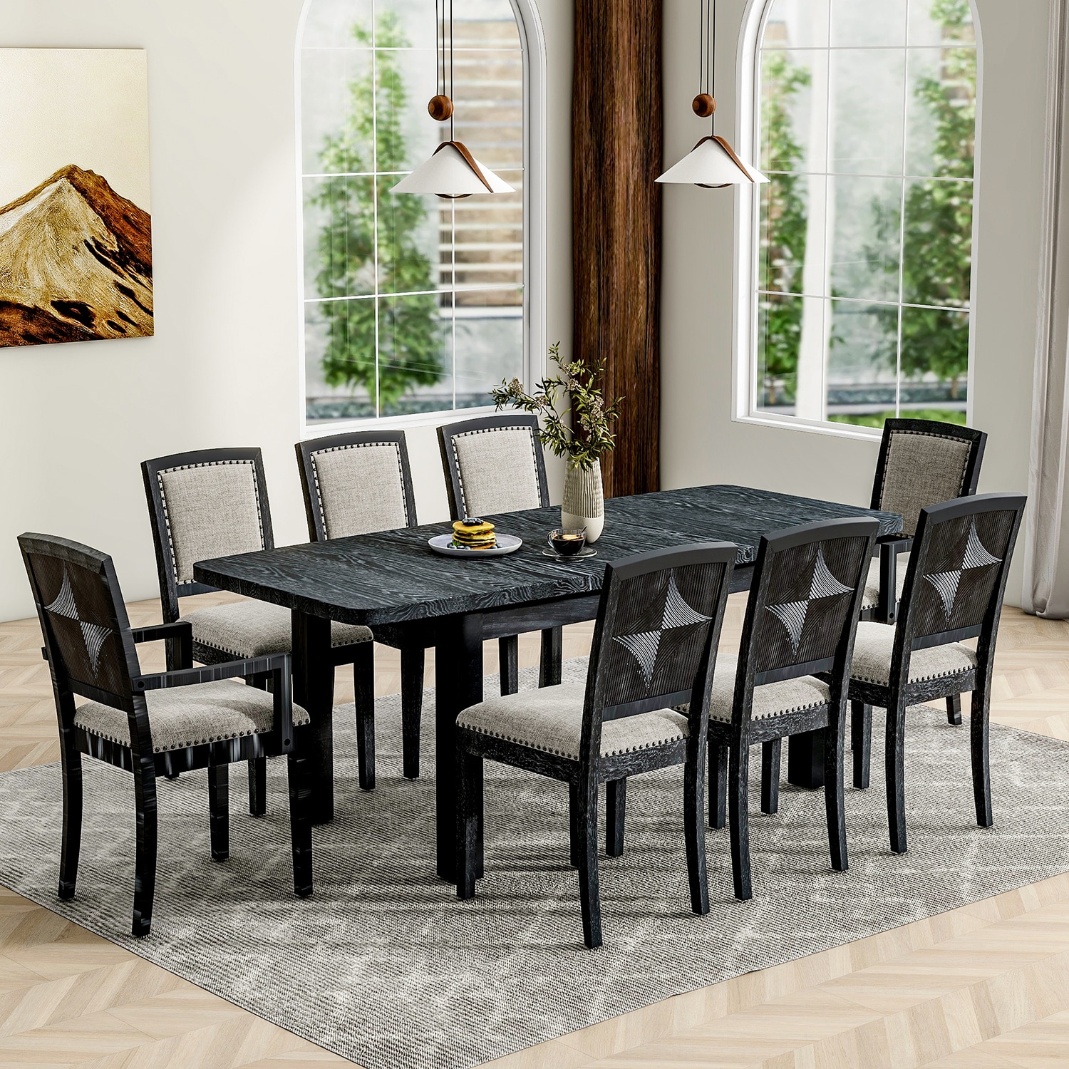 SINOFURN SYA010573BK Dining-Sets - View #9
