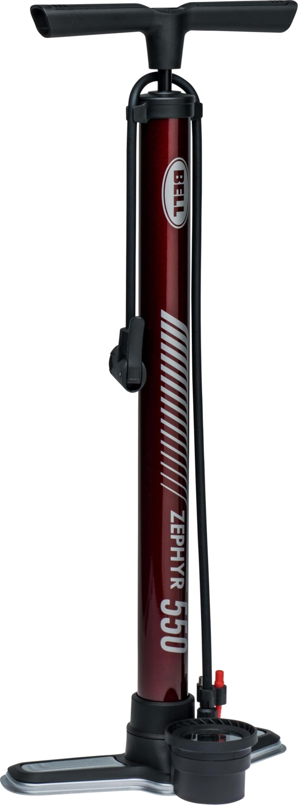 BELL  Zephyr 550 Bicycle Floor Pump with Pressure Zone Gauge
