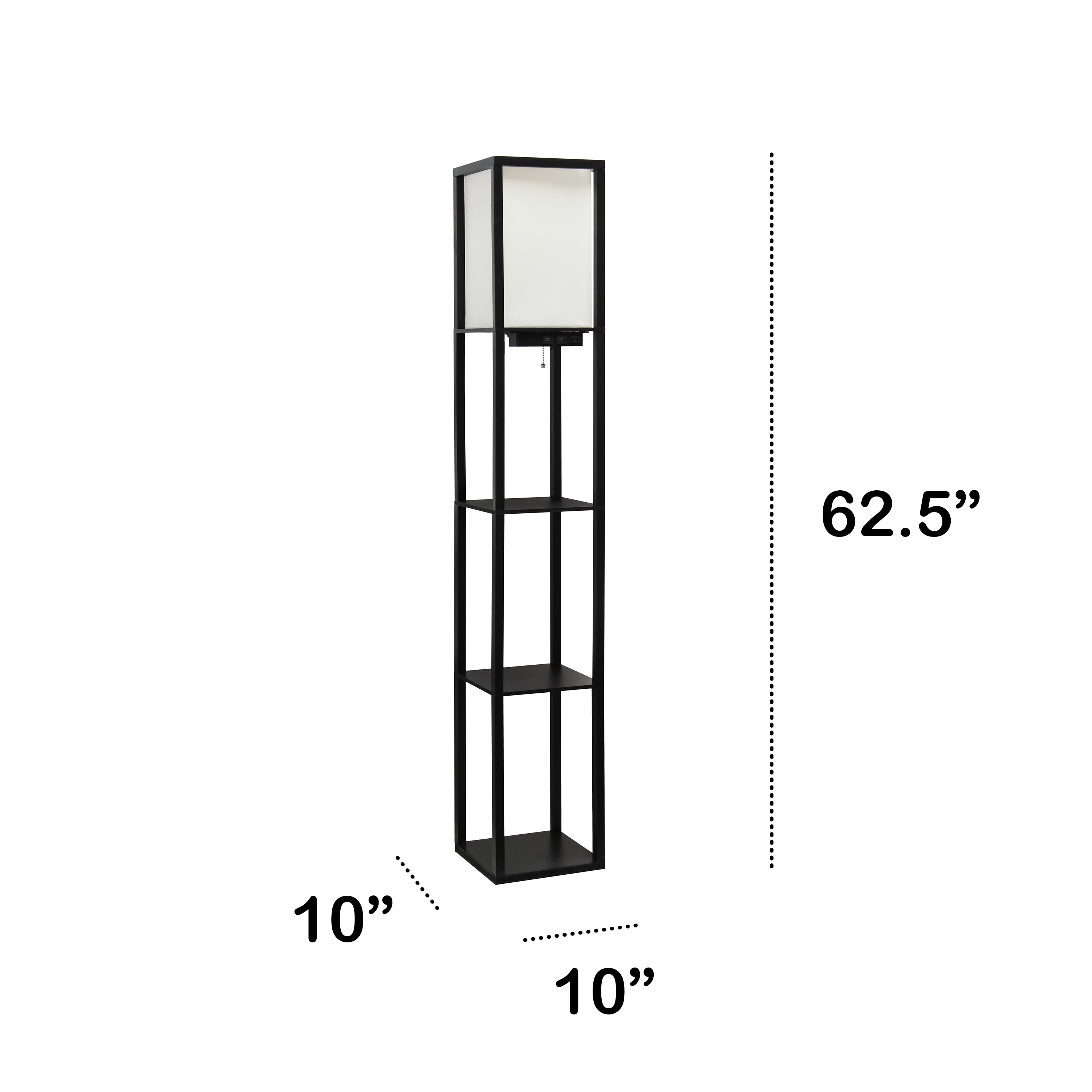 Creekwood Home CWF-3009-BK floorlamps - View #3