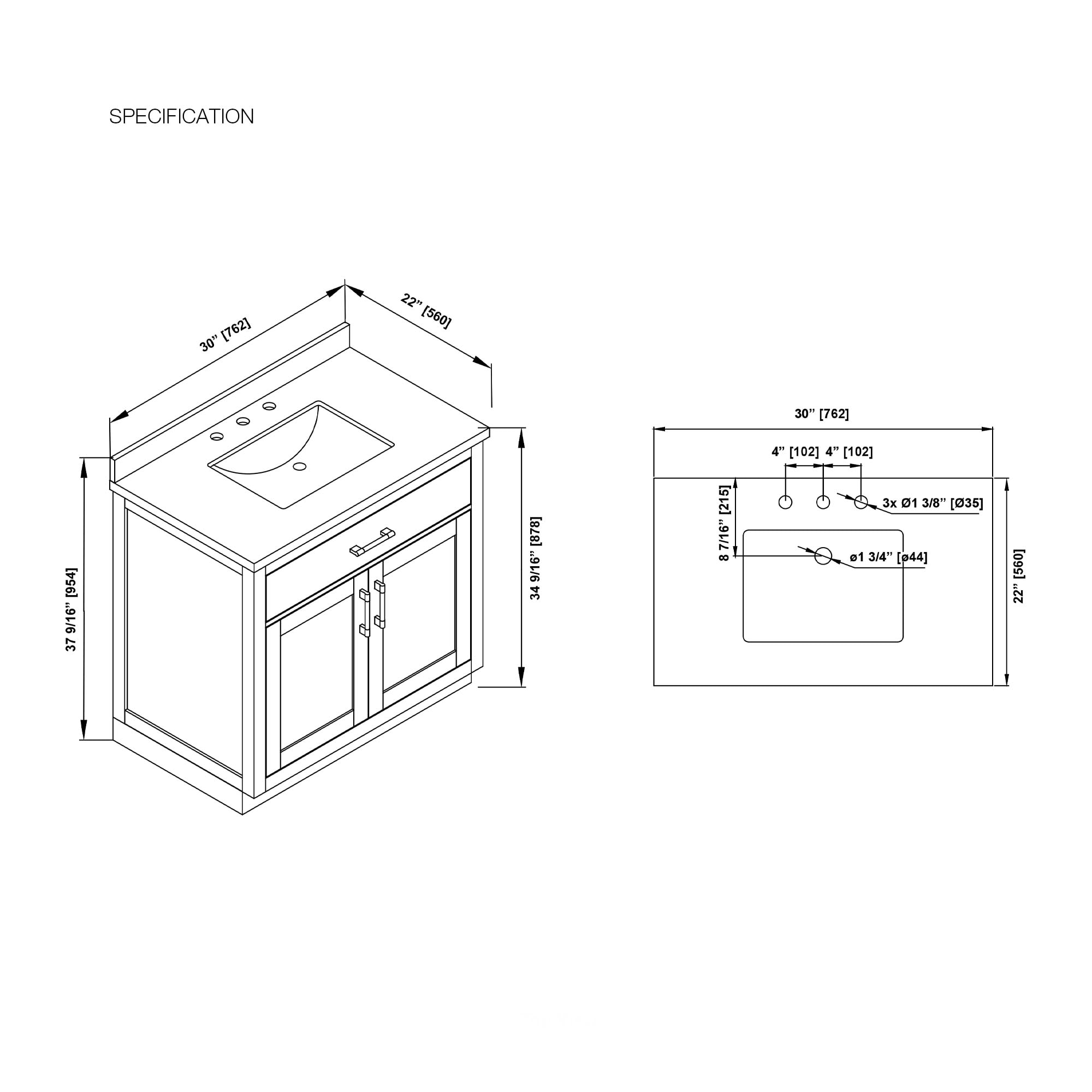 OVE Decors 15VVA-BAI230-178 Bath-Vanity-Combo - View #18