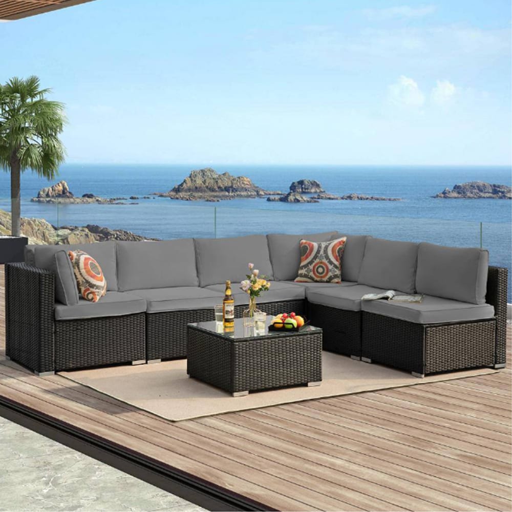EXTRAUP YHLKBK-2022BK Patio-Conversation-Sets - View #3