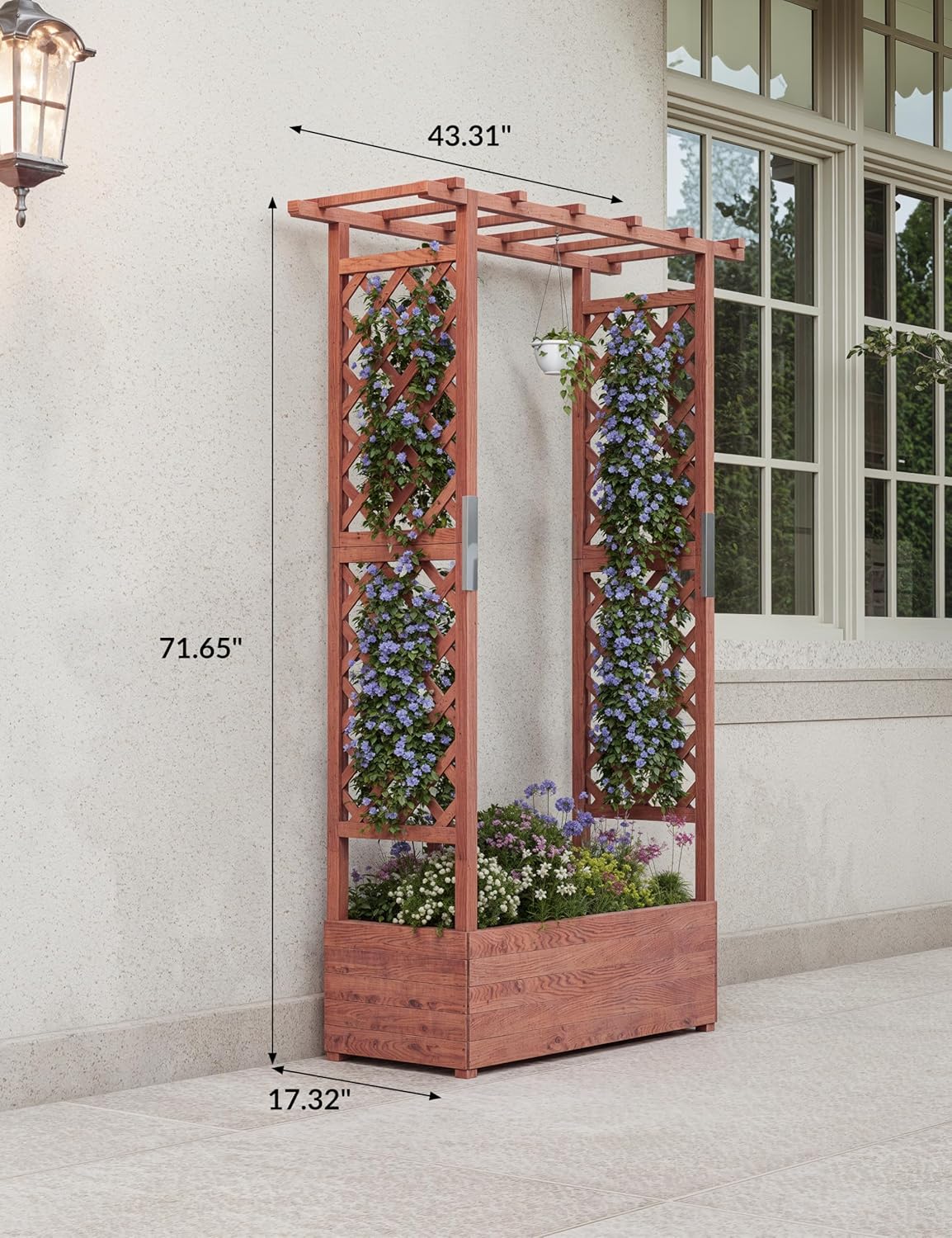 Qeetex LMY-PPG-337VLW9D Garden-Trellis - View #4