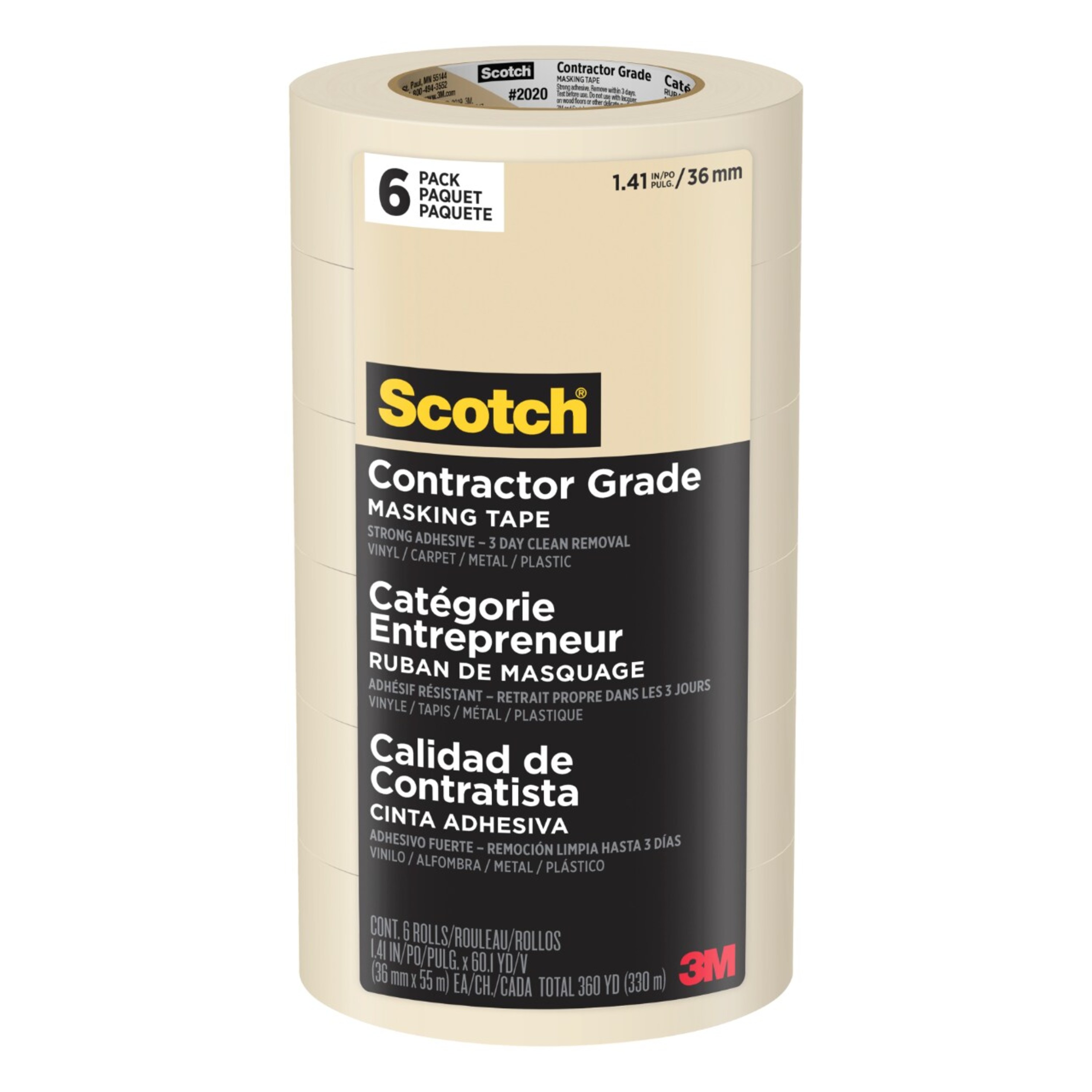 Scotch 2020-36AP6 Masking-Tape-New - View #11