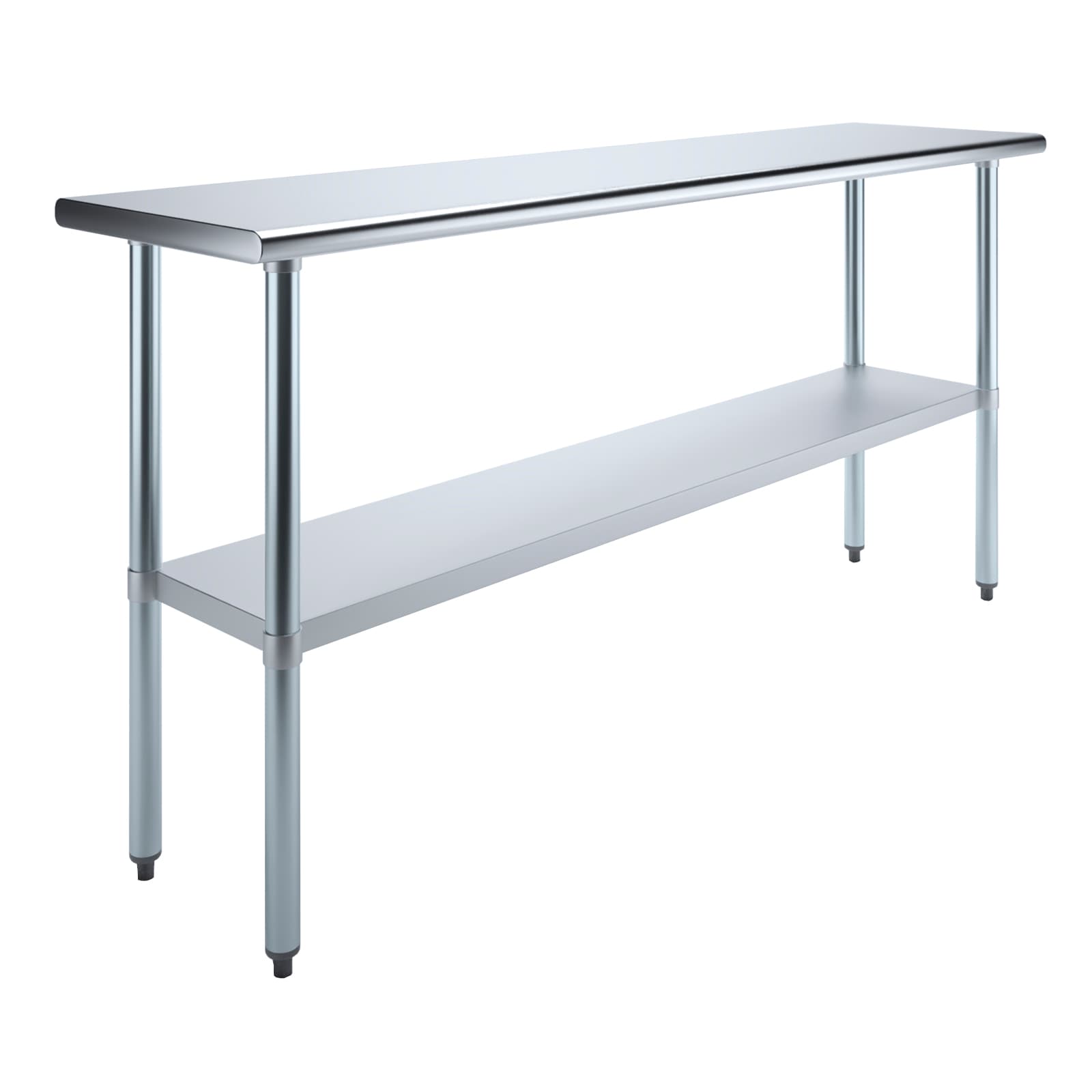 Amgood - 18 in. x 72 in. Stainless Steel Table