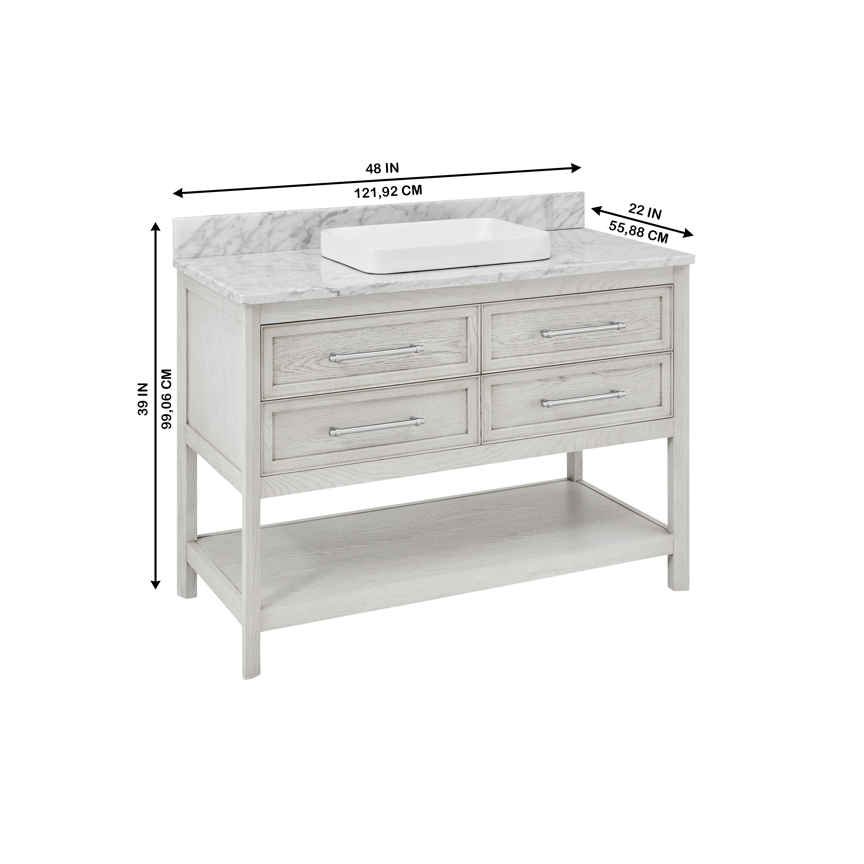 ED Ellen DeGeneres 1480VA-48-283-900-SR Bath-Vanity-Combo - View #19