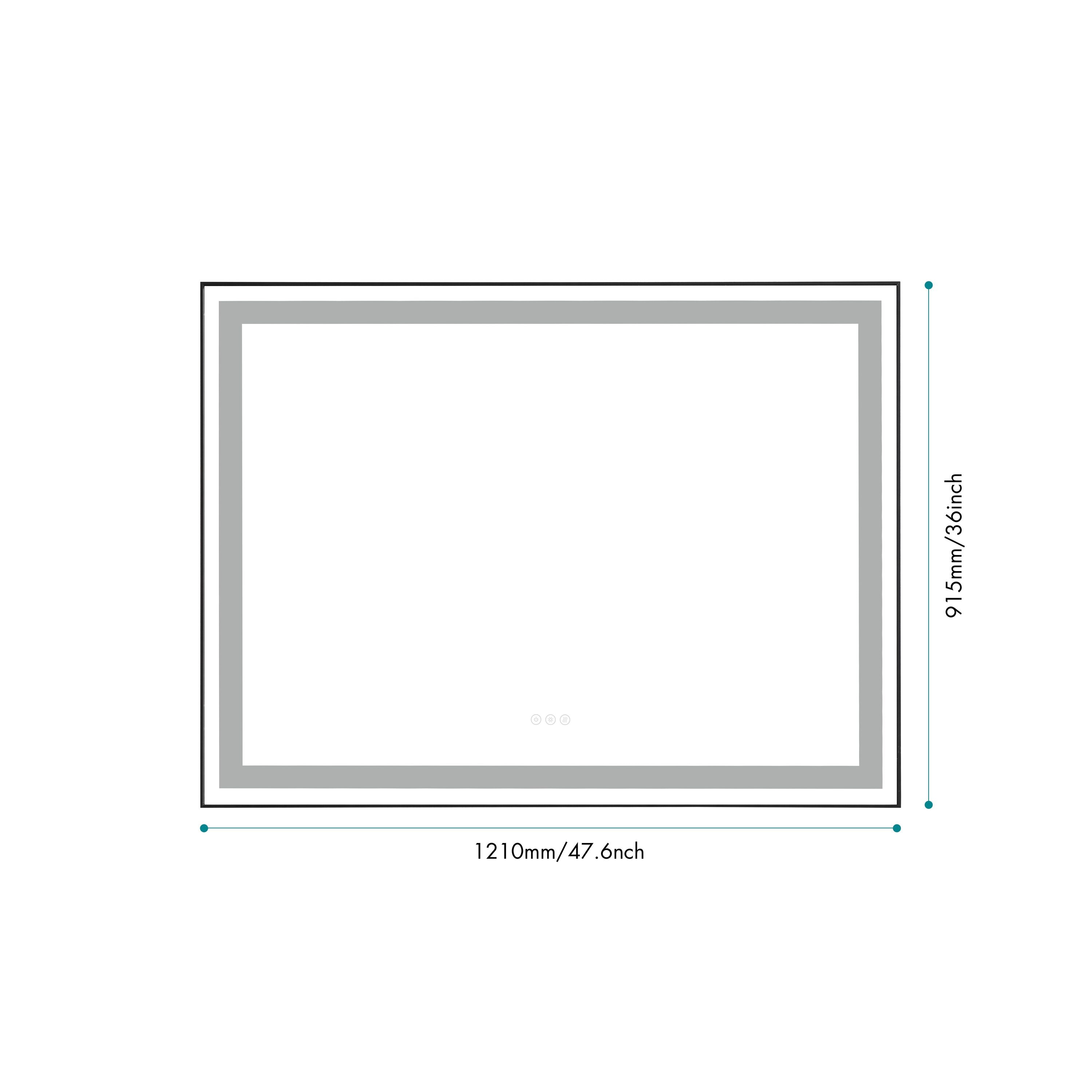 Bayfeve BF-178023-MIR Framed-Bath-Mirrors - View #5