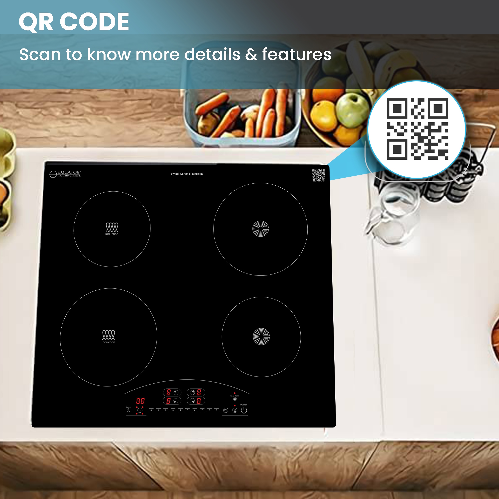 Equator Advanced Appliances EHC 23422 Elec-Cktp - View #11