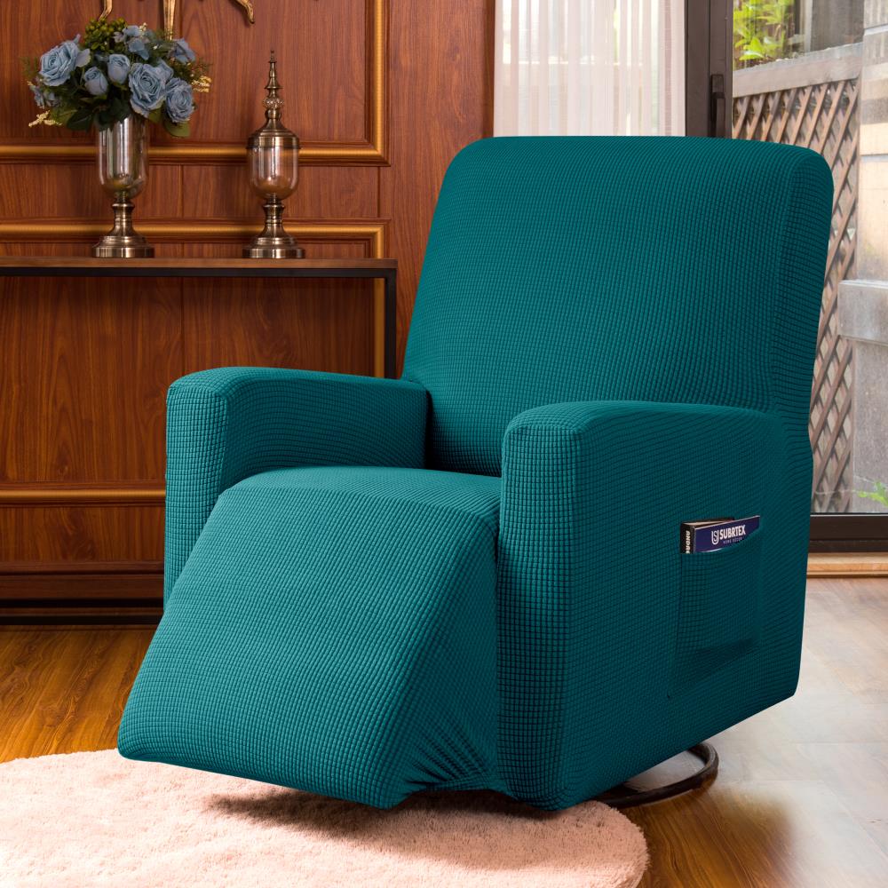 turquoise recliner slipcover