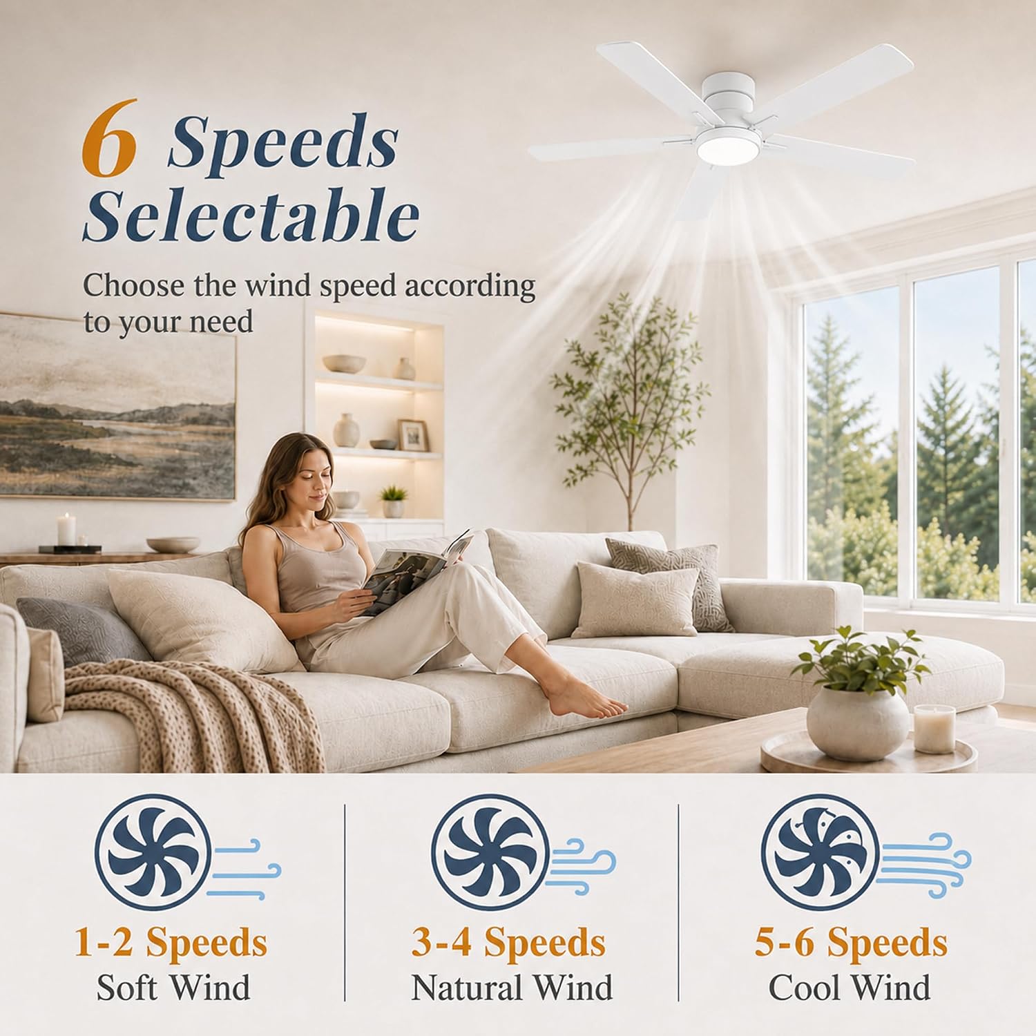 GAOMON CQC-GVPDJMLW0BJ Ceiling-Fans - View #4