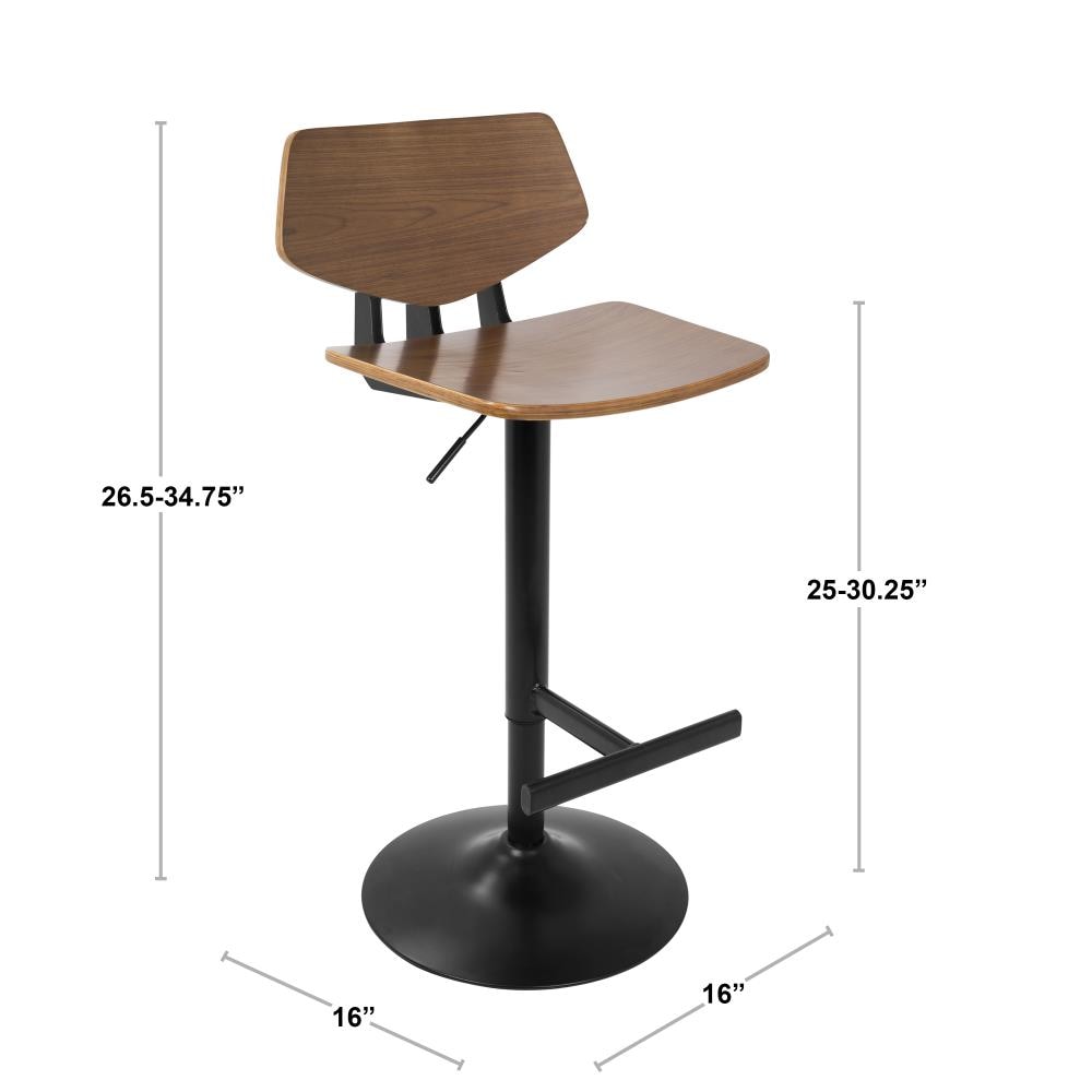 LumiSource BS-APEX BK+WL stools - View #9