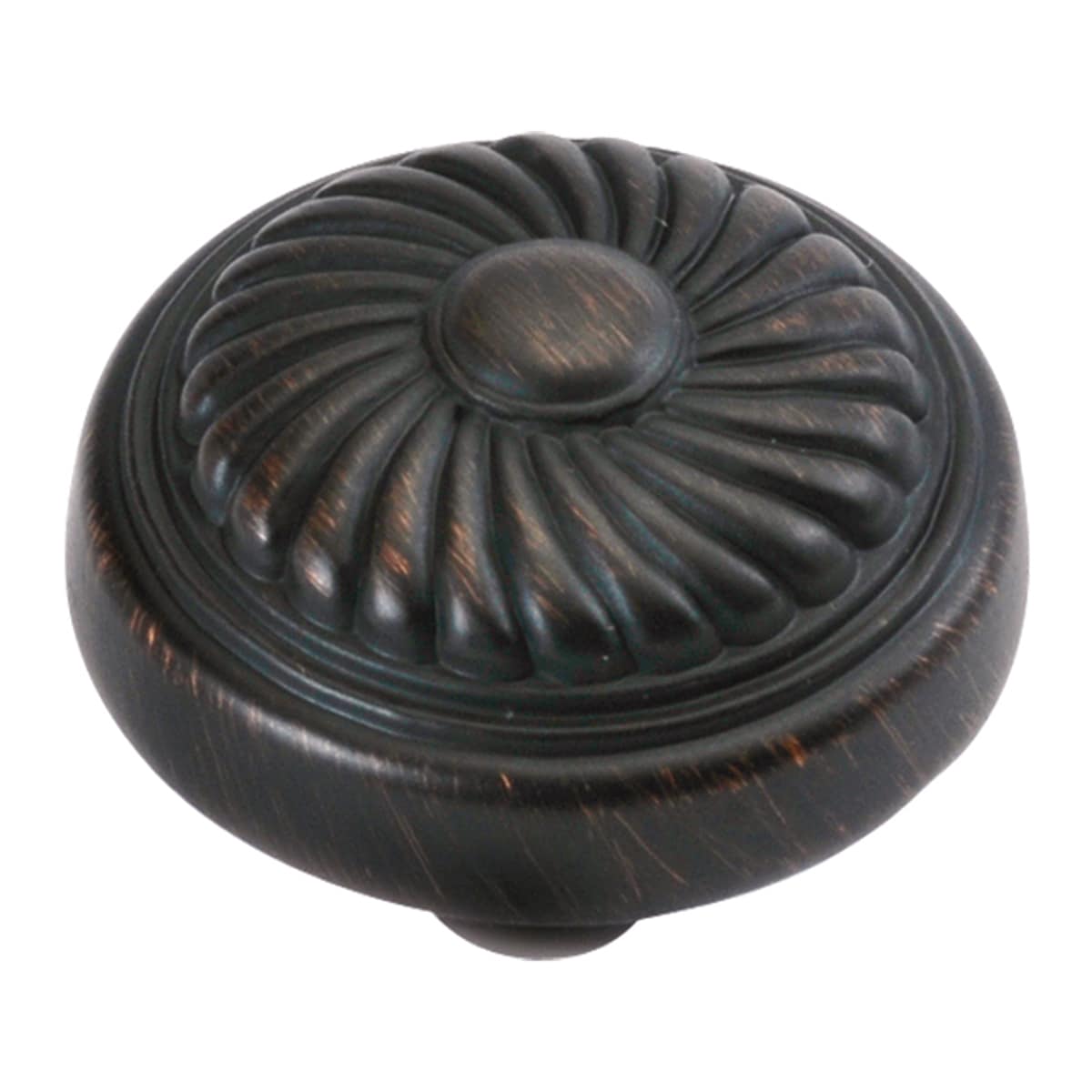 Hickory Hardware P7343-VB French Country 1-1/4-in Vintage Bronze Round Contemporary Cabinet Knob