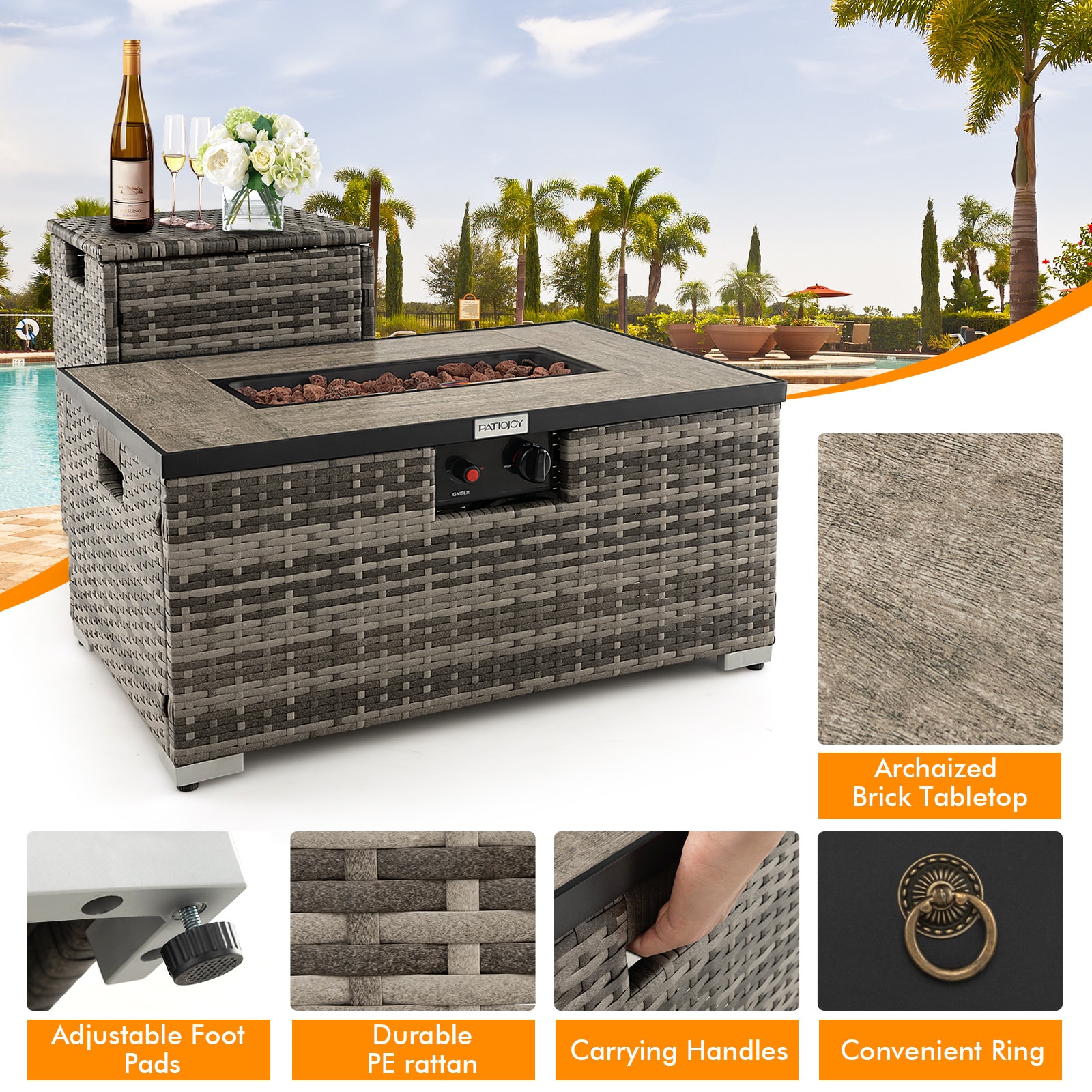  CL261GRFP Outdoor-Gas-Firepits - View #5