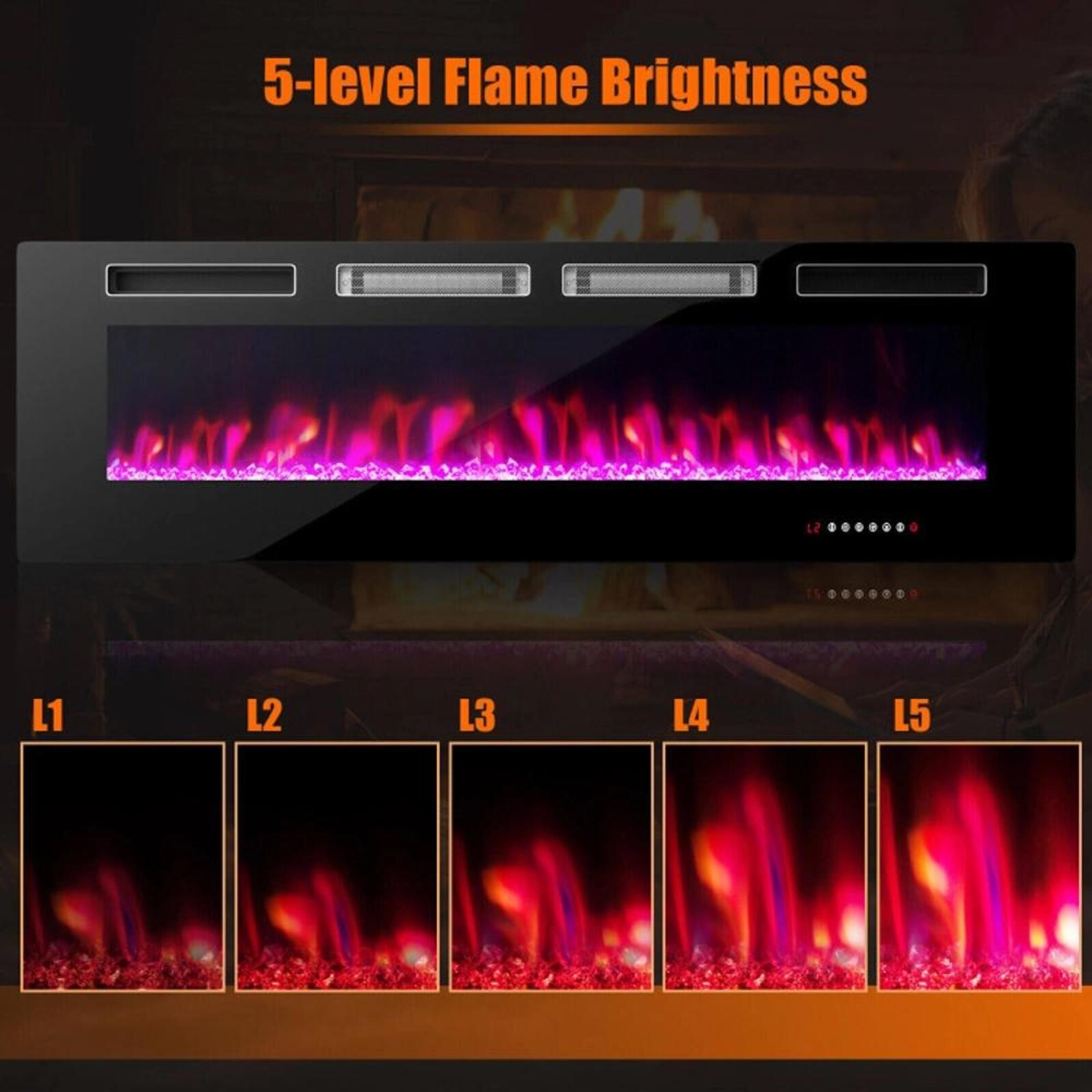 Clihome CL-60-10235 Electric-Fireplaces - View #6