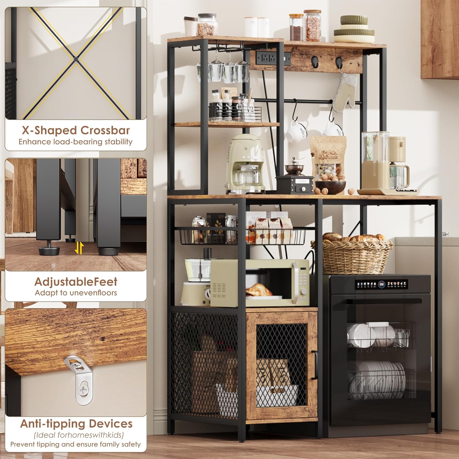 Garvee WYR-PHK-38L7VXMG Dining-Kitchen-Storarge - View #5