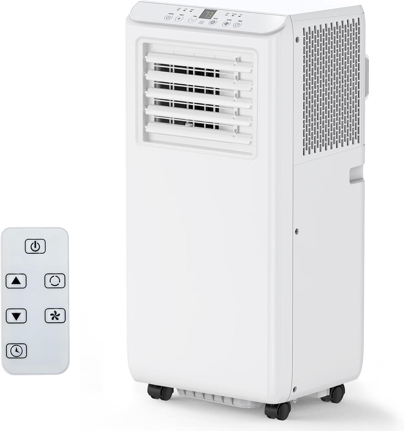 WhizMax PD-PHO-0UIH6H5J Portable Air Conditioner - 8000 BTU Cooling - 3-in-1 Function - Cools 350 Sq Ft - 50dB Quiet - Remote Control