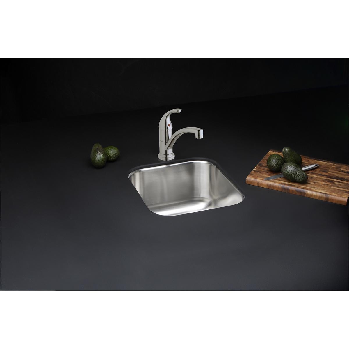 Elkay LK1500CR Everyday Chrome Single Handle Deck-mount Kitchen Faucet