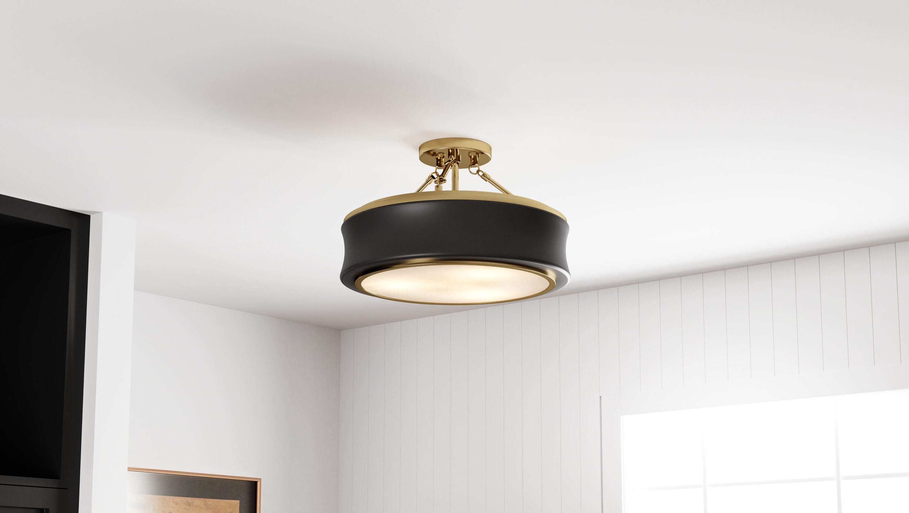 Quoizel QSF6801MBK flushmounts - View #2