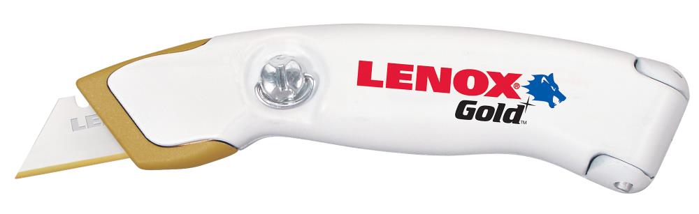 LENOX 20354SSFK1 3/4-in 3-Blade Utility Knife with On Tool Blade Storage