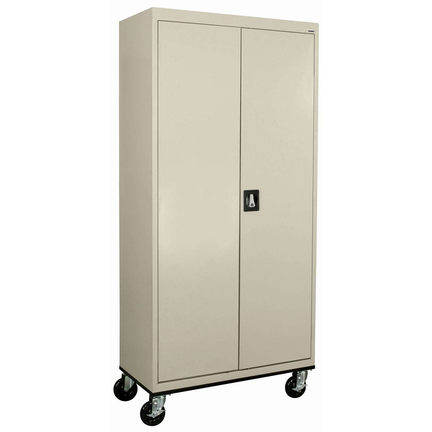 Sandusky TAWR362472-07 36-Inches W x 78-Inches H x 24-Inches D Freestanding Steel Garage Cabinet in Brown/Tan