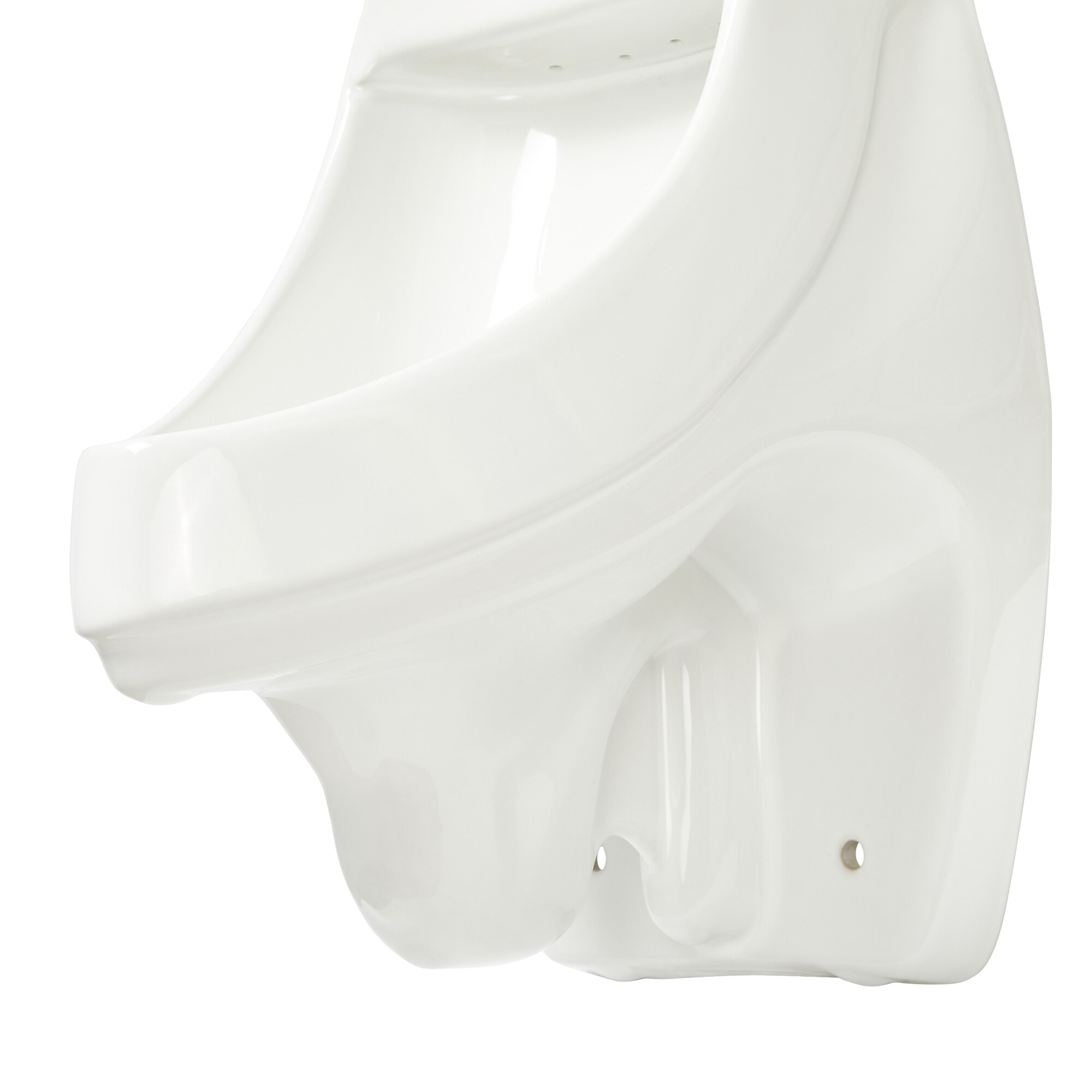 KOHLER 13.5-in x 20.375-in White Wall-mounted Urinal in the 