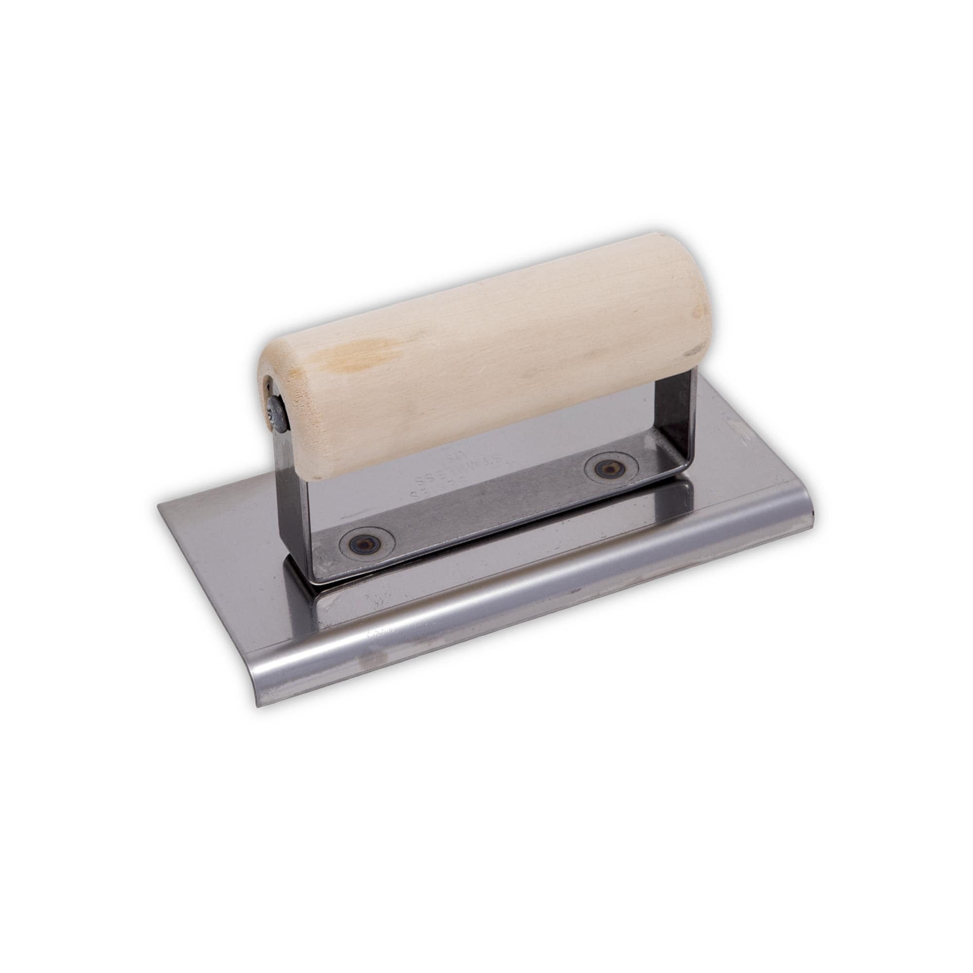 QLT by Marshalltown CE504S 6-Inches x 3-Inches Stainless steel Concrete Edger with 0.25-Inches Radius