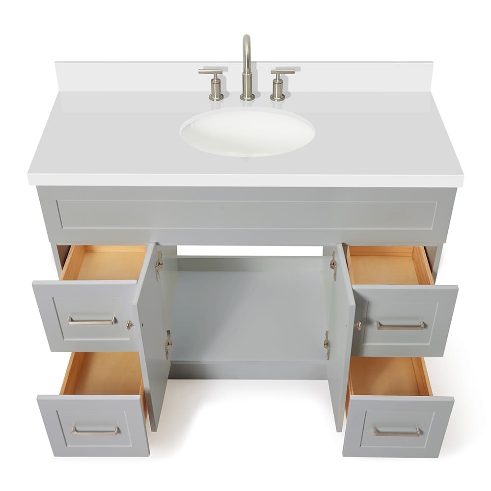 ARIEL F049SWQOVOGRY Bath-Vanity-Combo - View #10