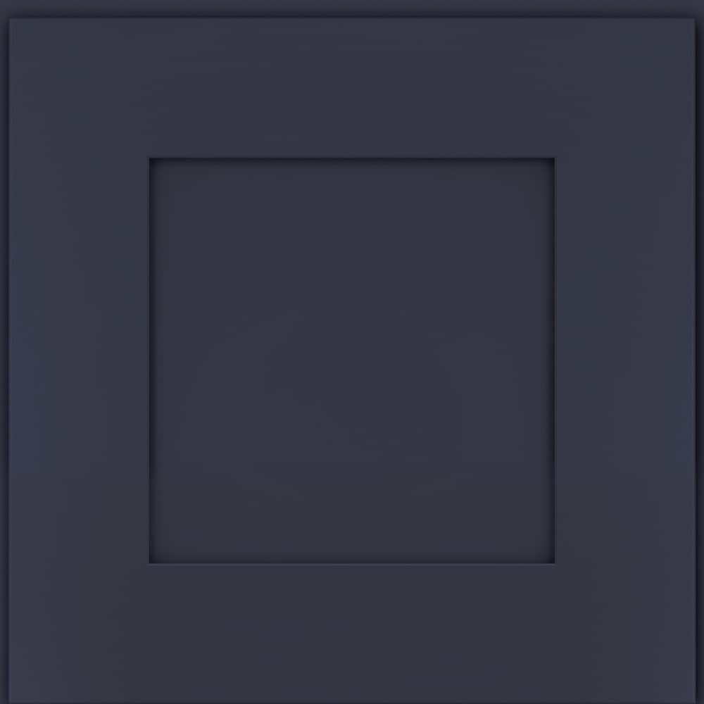 KraftMaid RDCDS,DRHD,G77D Durham 14.625-Inches W x 14.625-Inches H Midnight Painted Kitchen Cabinet Sample (Door Sample)